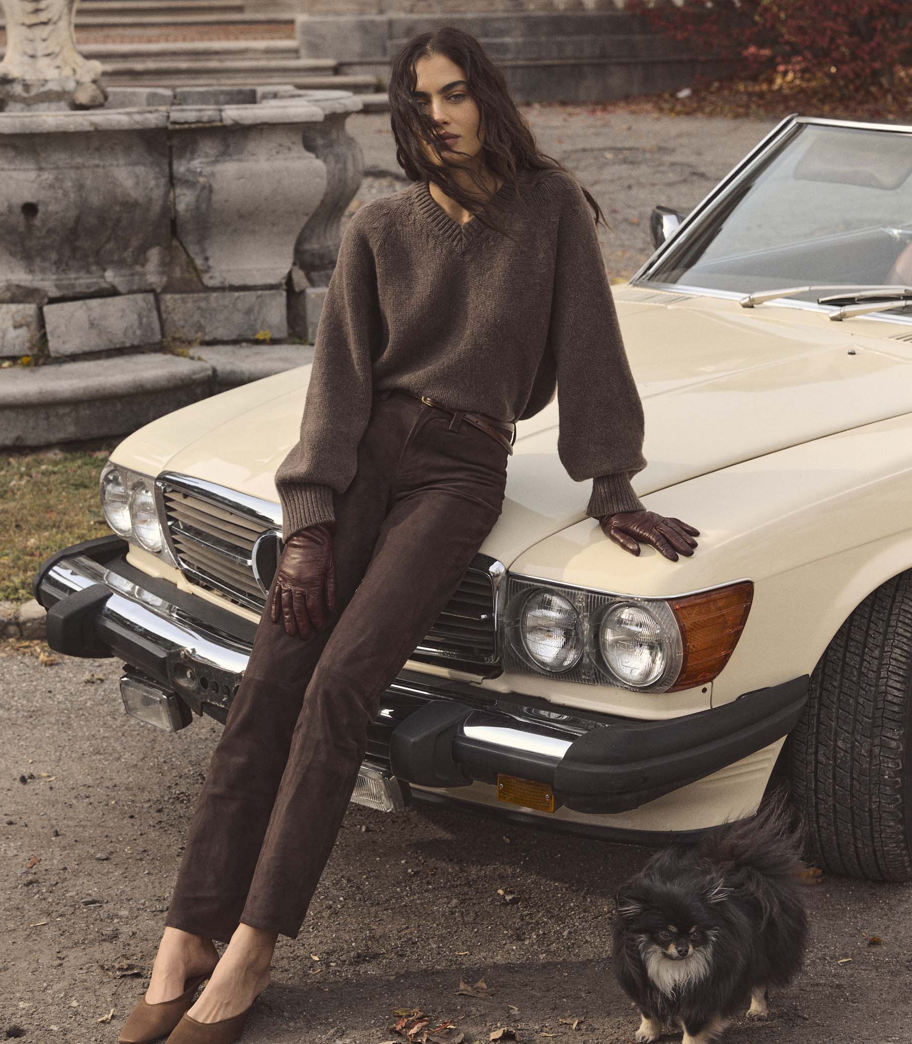 MERIT SWEATER -- TAWNY OWL view 3