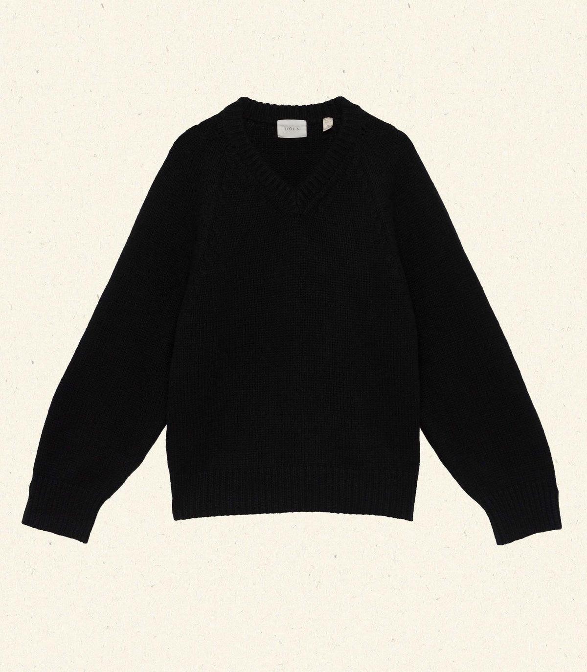 HMD -- MERIT SWEATER -- BLACK