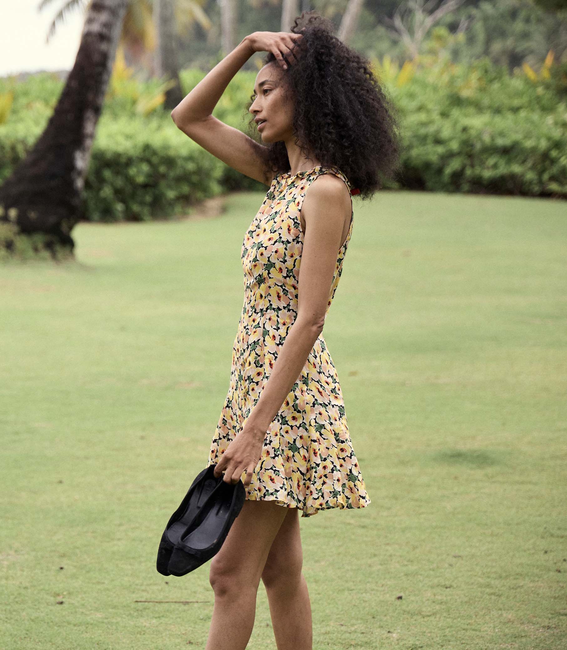 MESSINA DRESS -- ANEMONE GARDEN view 5