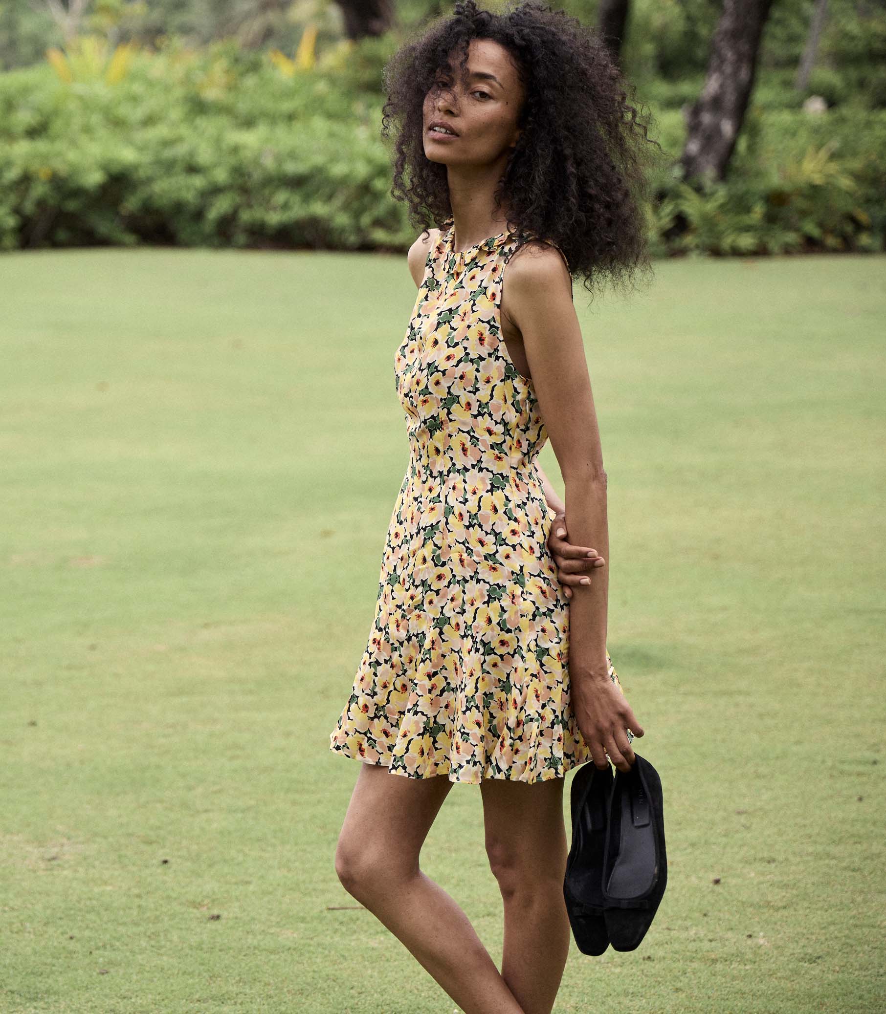 MESSINA DRESS -- ANEMONE GARDEN view 1