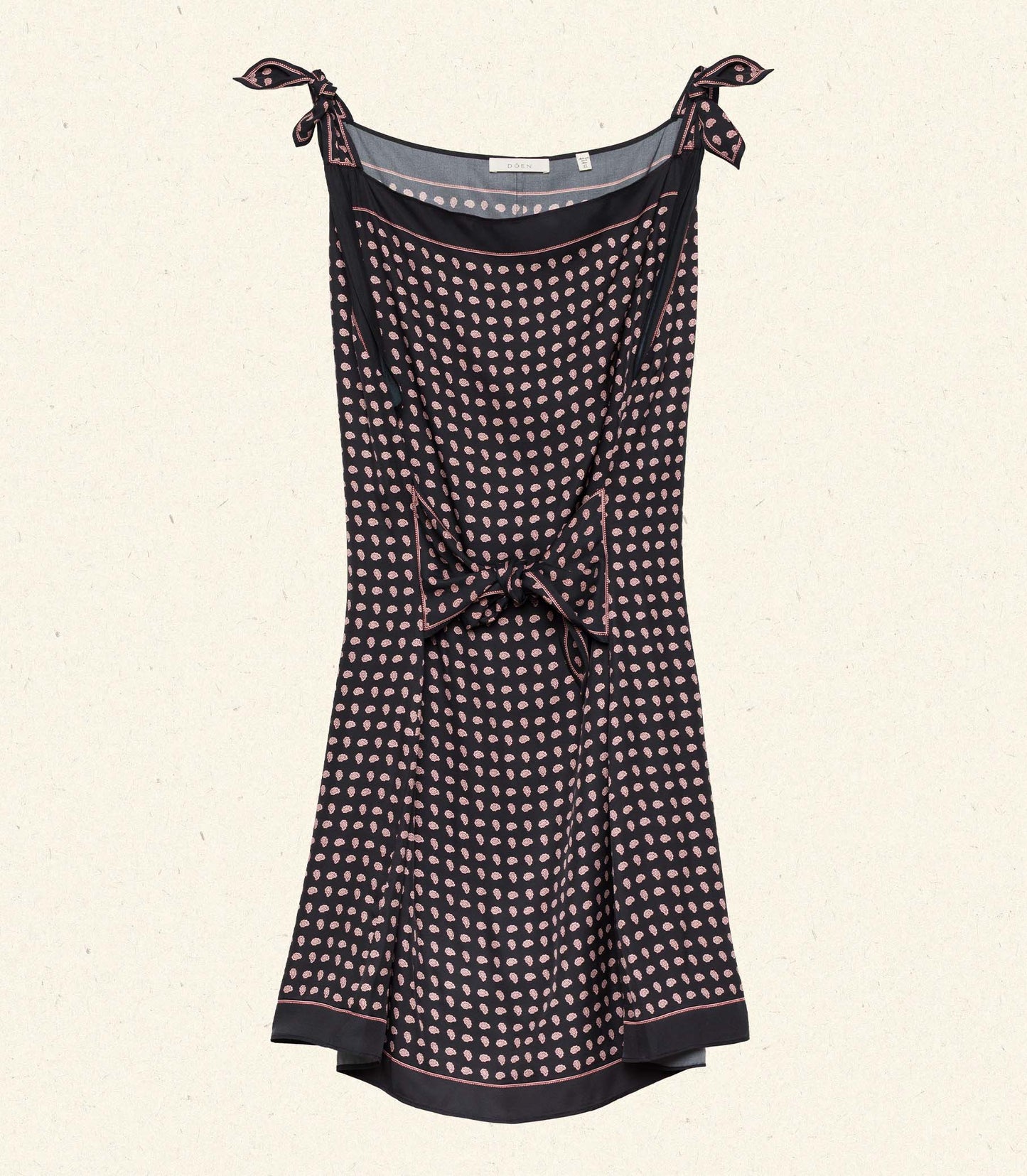 MILLANE DRESS -- CARDINALE FOULARD