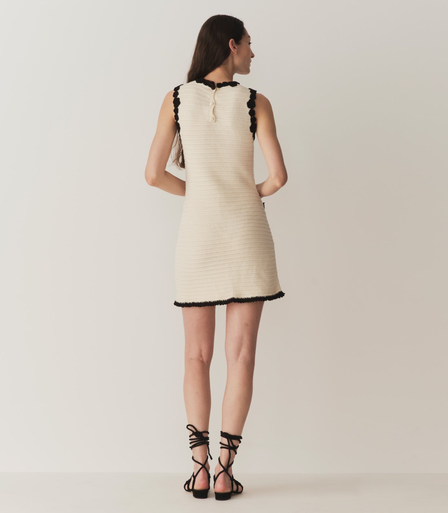 MILLICENT DRESS -- CREAM