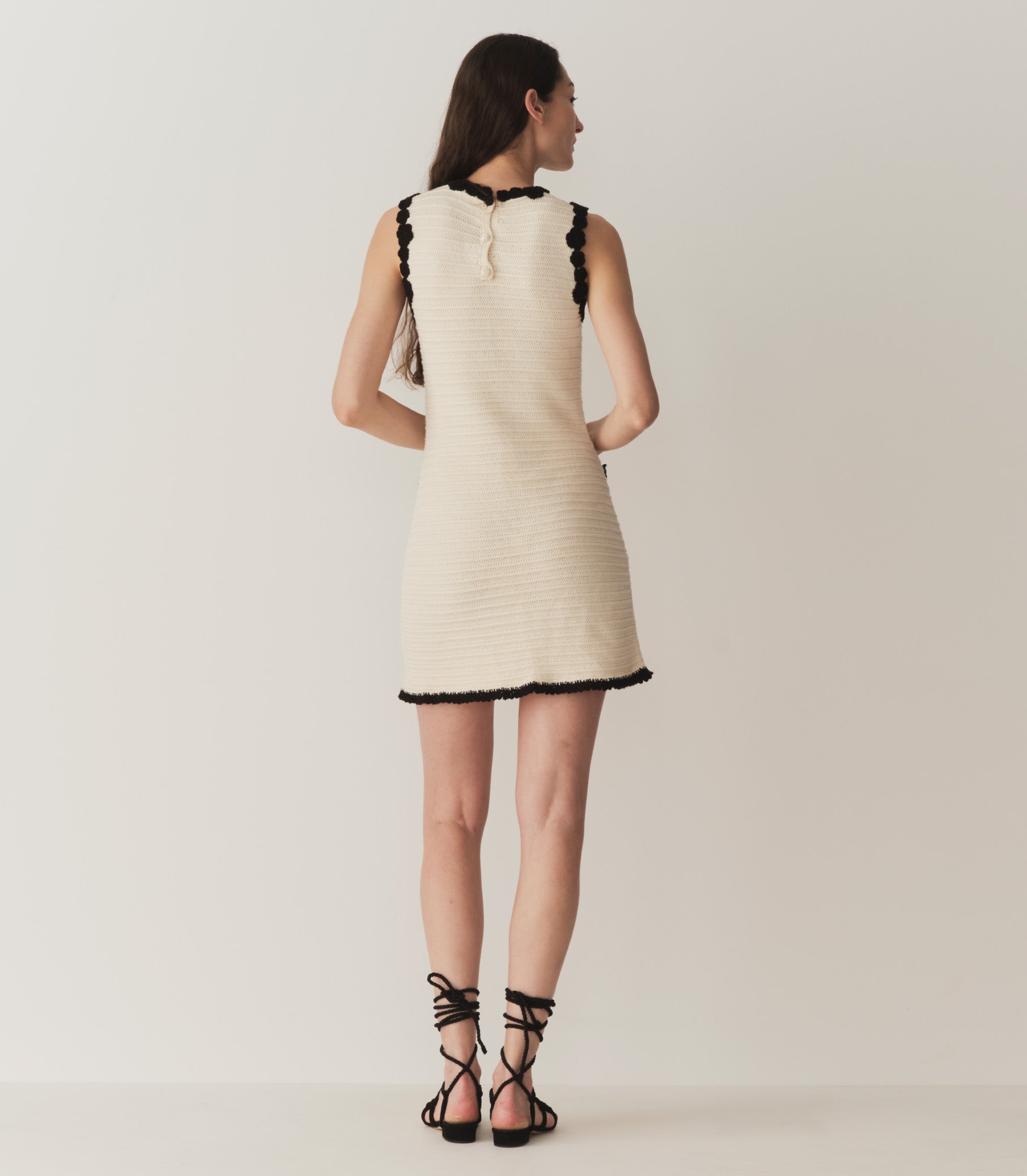 MILLICENT DRESS -- CREAM view 5