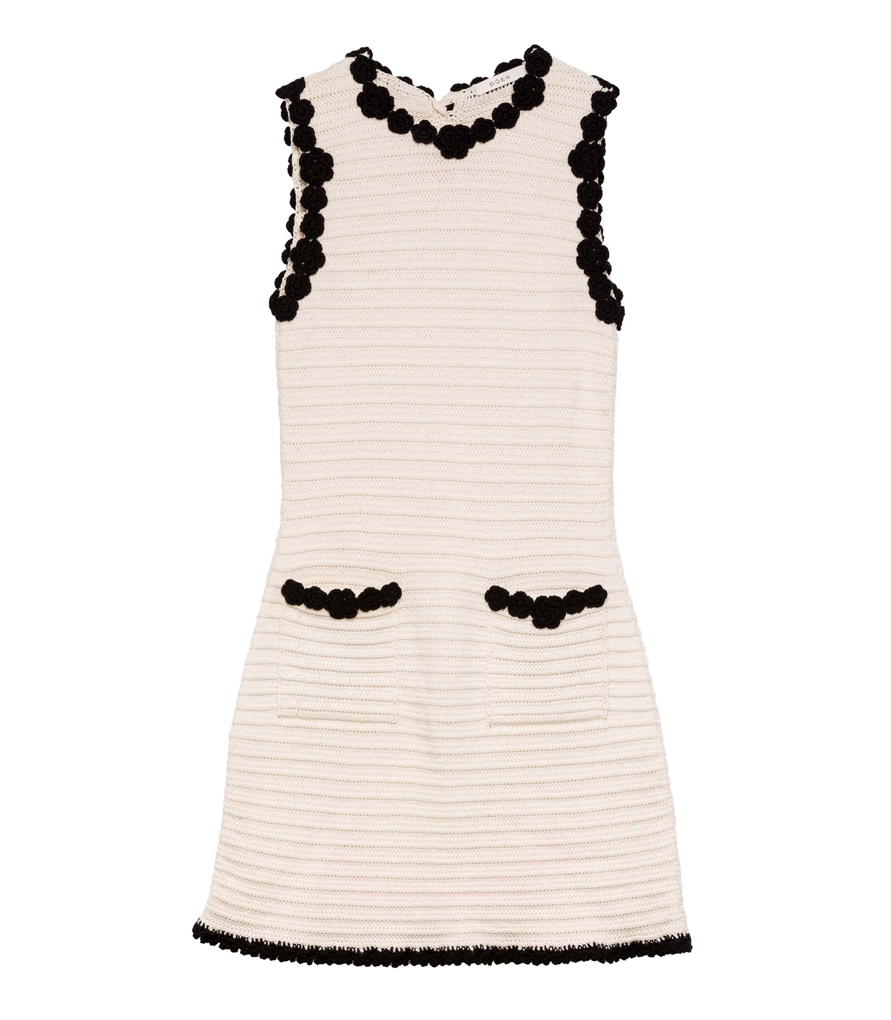 MILLICENT DRESS -- CREAM view 6
