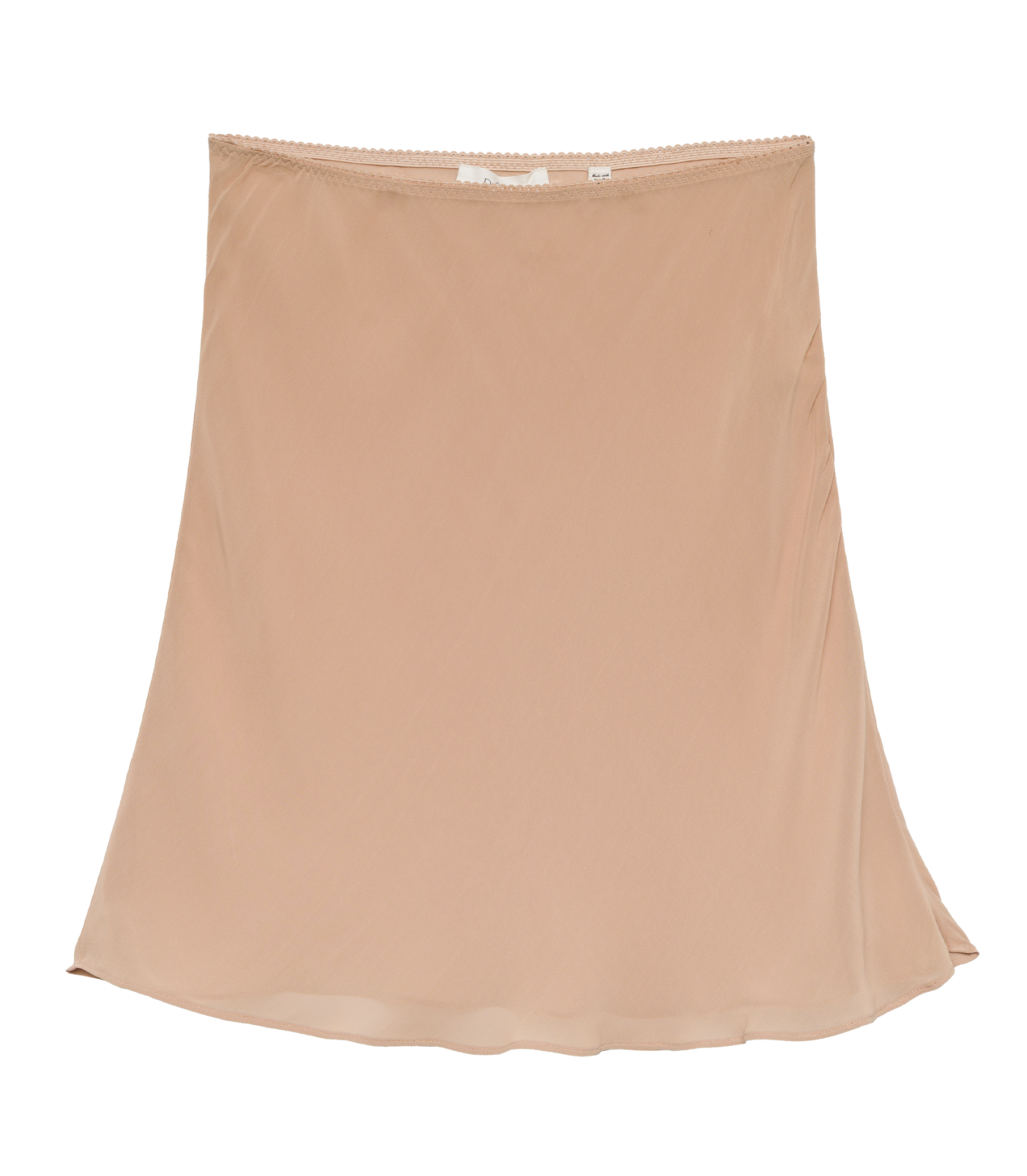 MINI SKIRT SLIP -- SAND DOLLAR view 6
