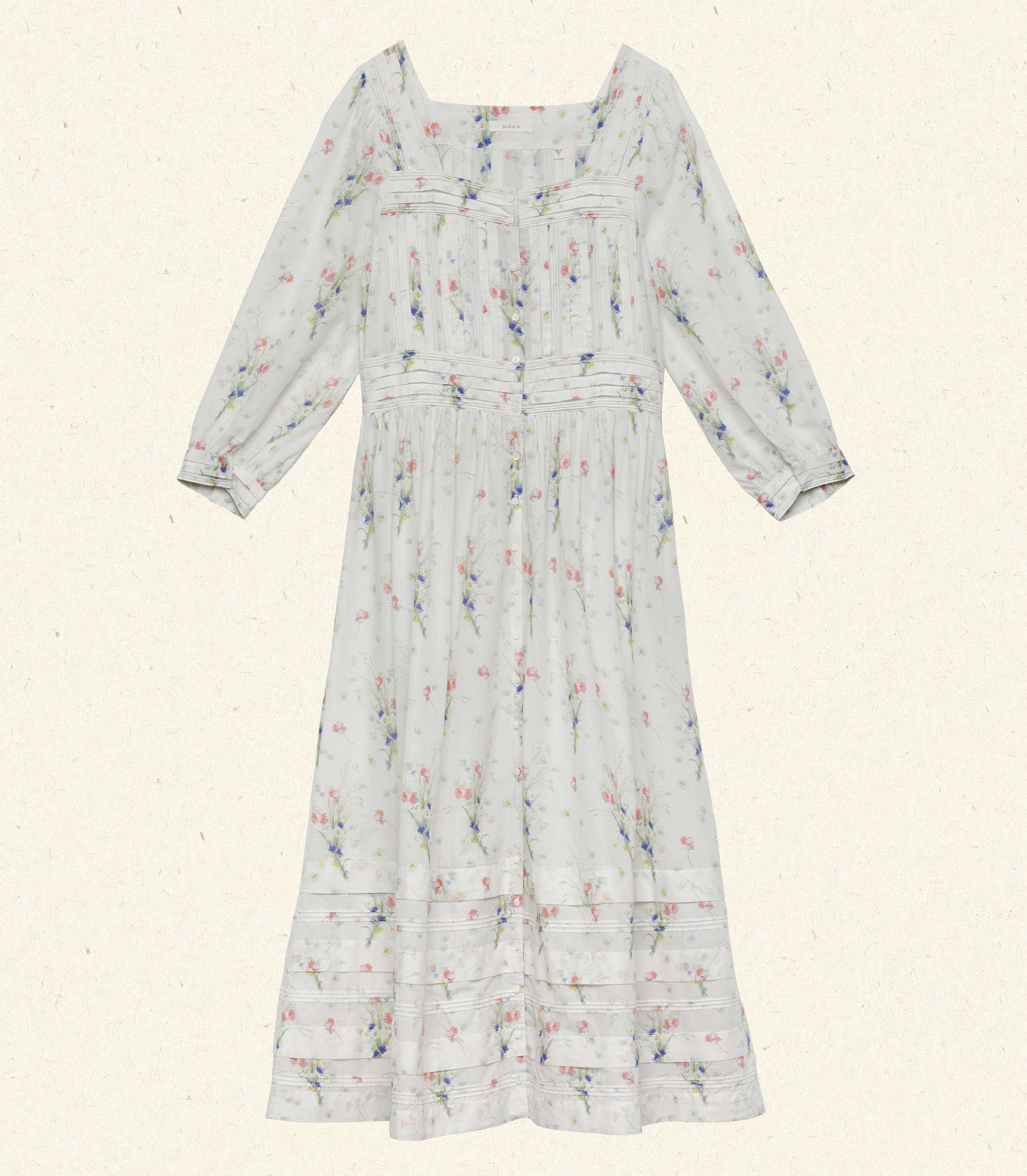 MINTA DRESS -- PAINTED BOUQUET view 6