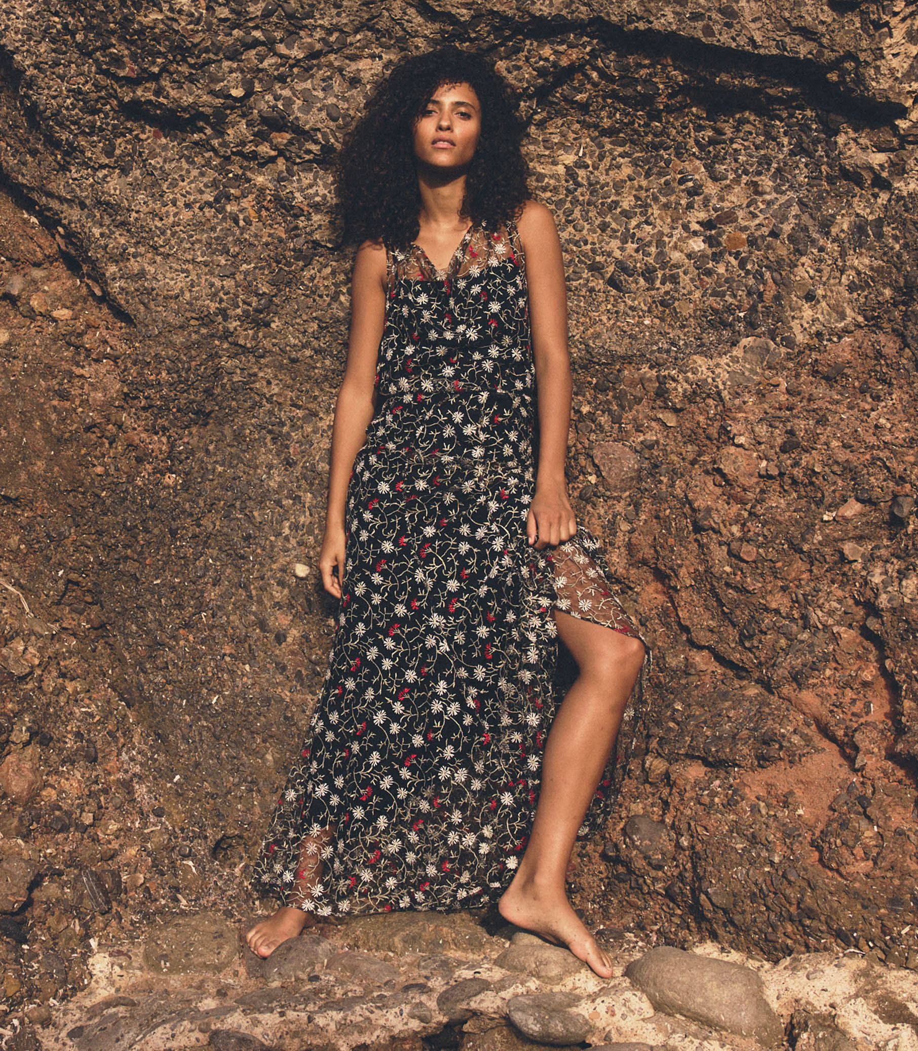 MIREILLE DRESS -- JARDIN DE MARGUERITES view 2