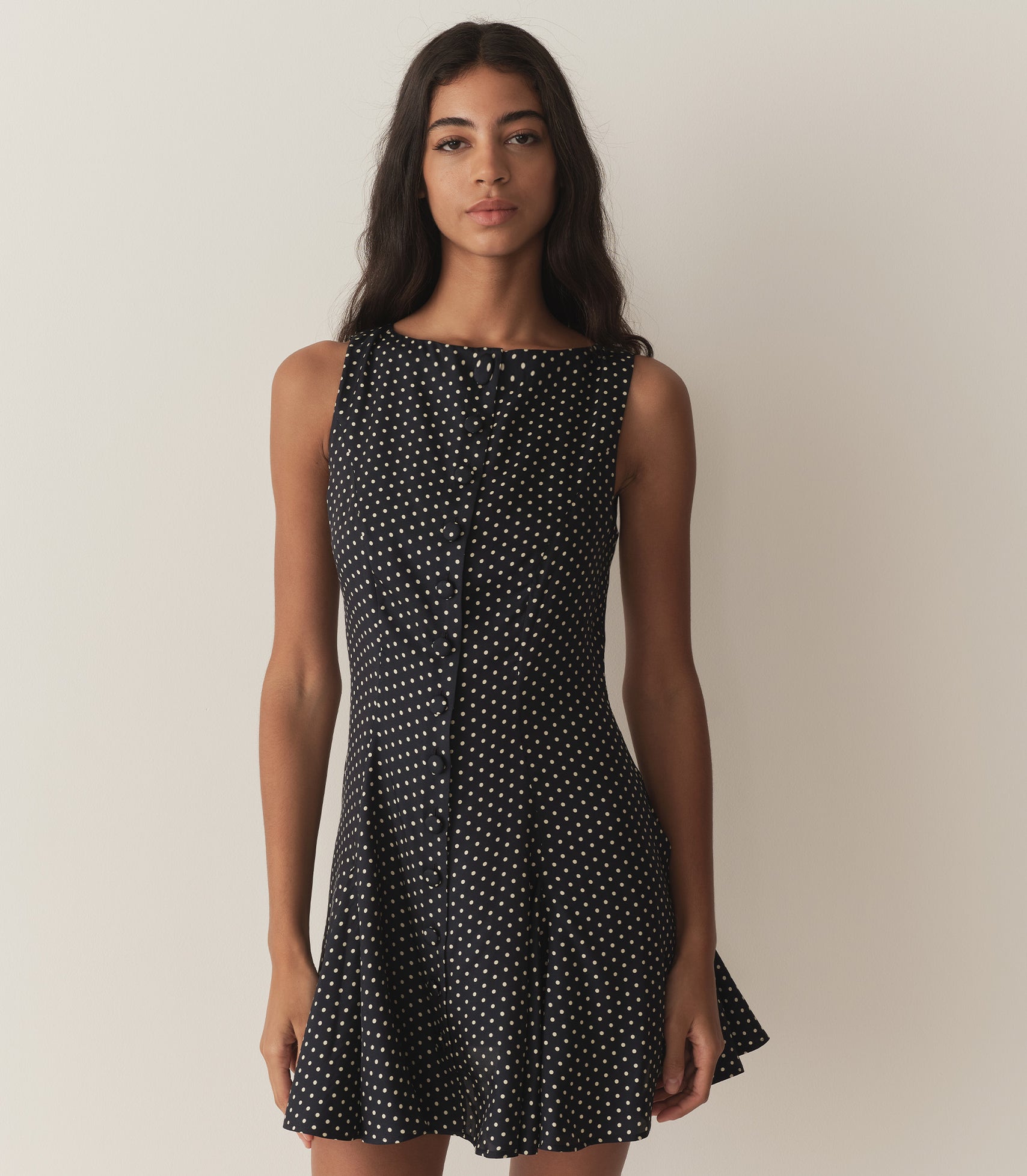 MONETTE DRESS -- HEPBURN DOT