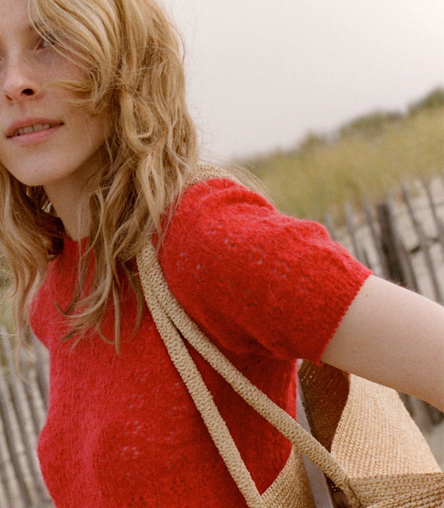 HMD -- MONICA SWEATER -- CHERRY RED