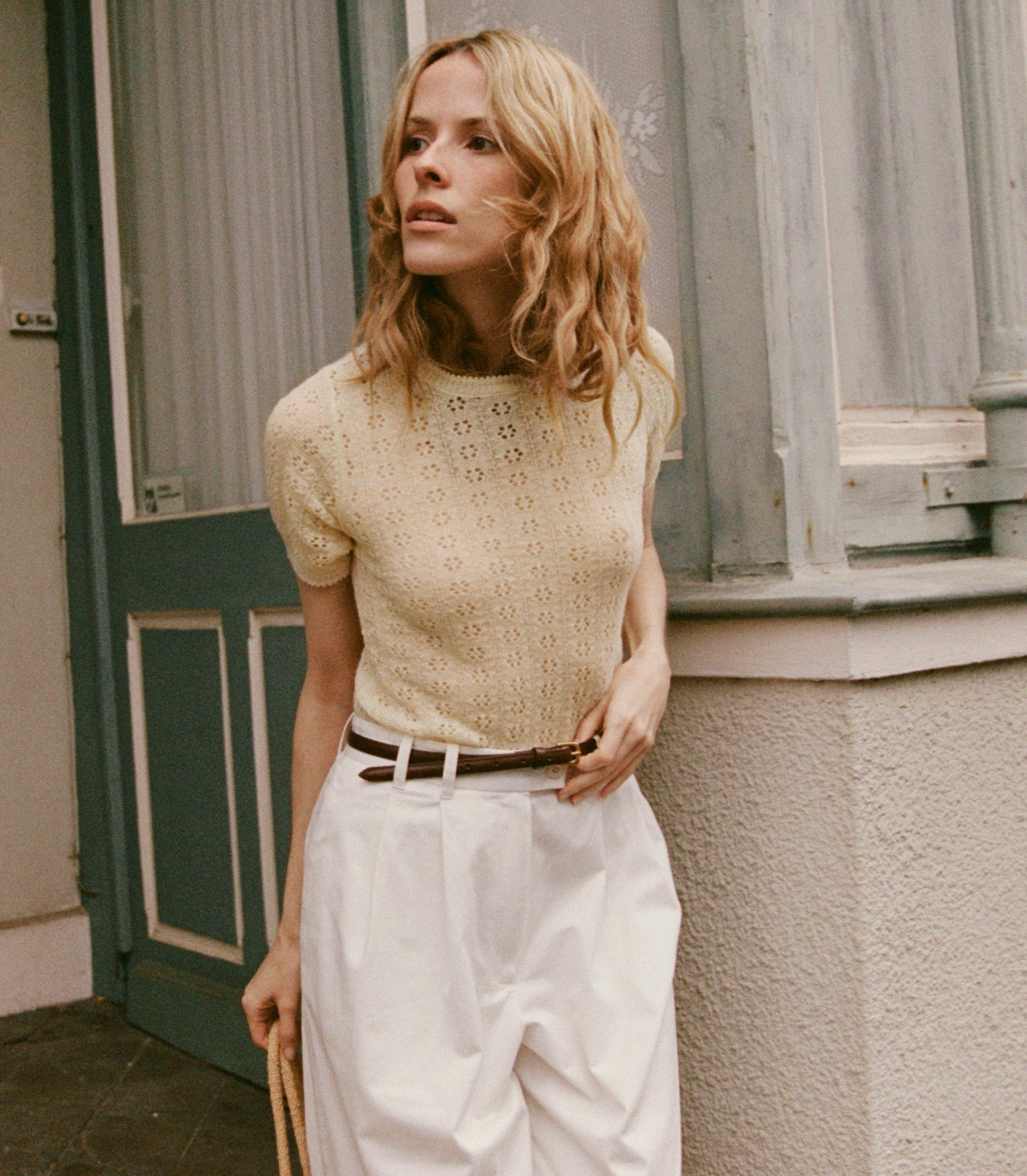 HMD -- MONICA SWEATER -- VANILLA view 1
