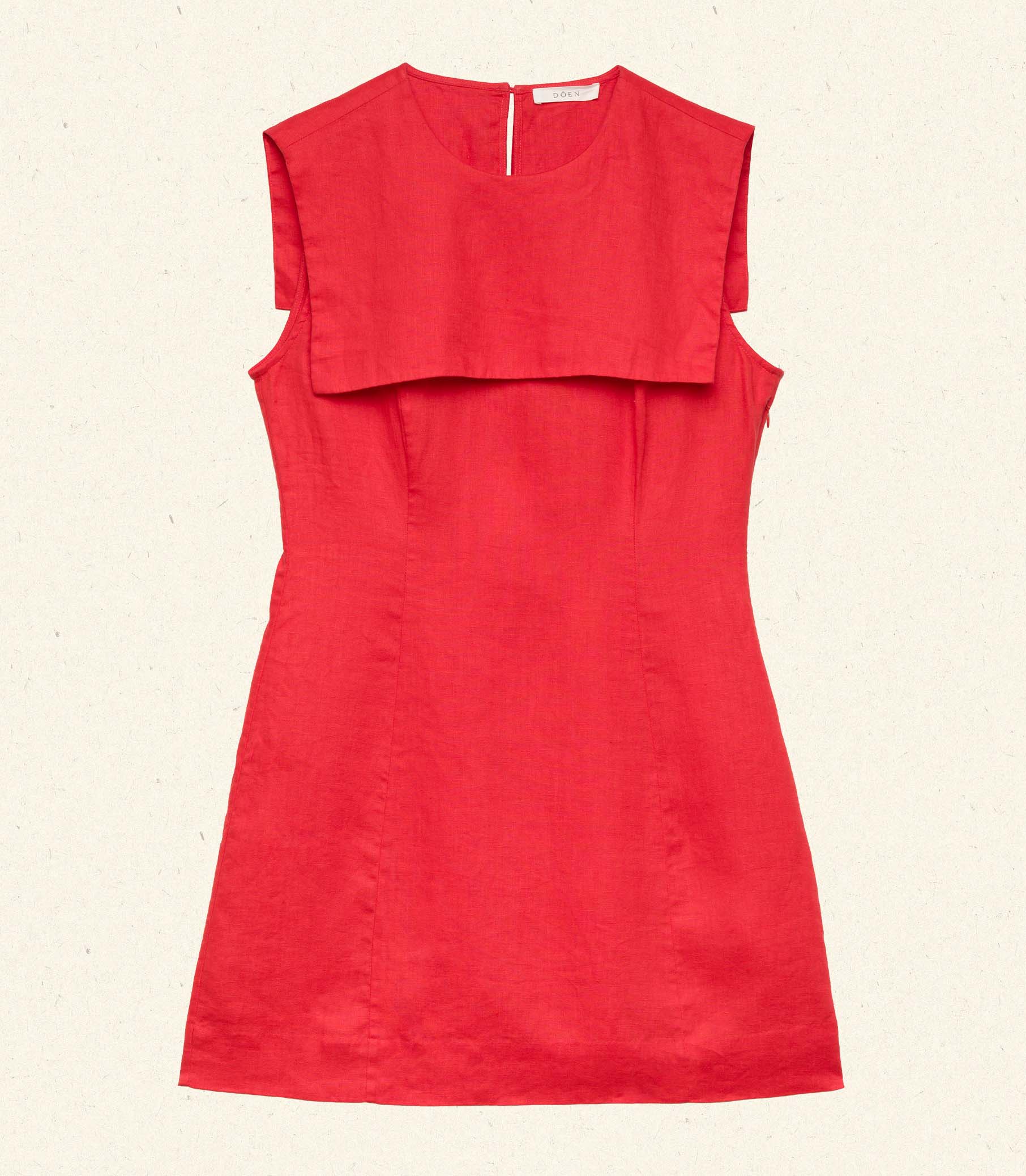 MONROE DRESS -- CARMINE view 7