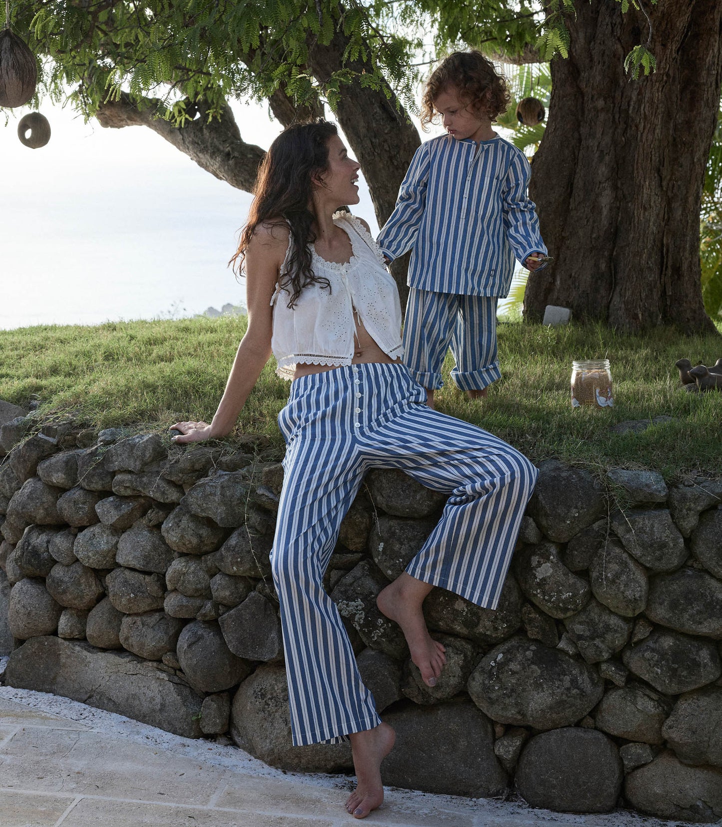 HMD -- MORGAN PANT -- LUCERNE STRIPE