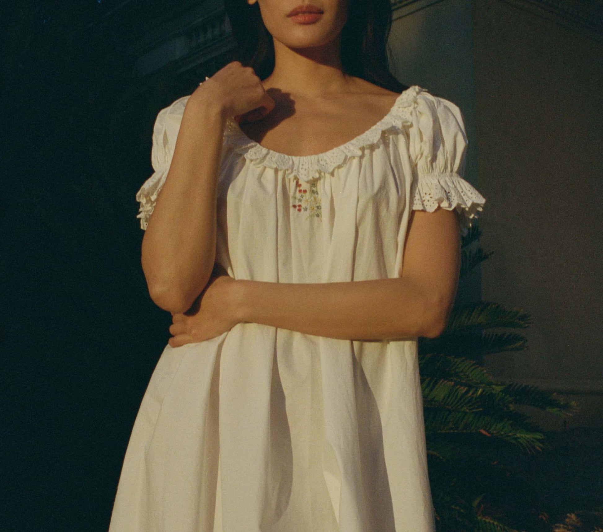 HMD -- MUSETTE NIGHTGOWN -- SALT view 1
