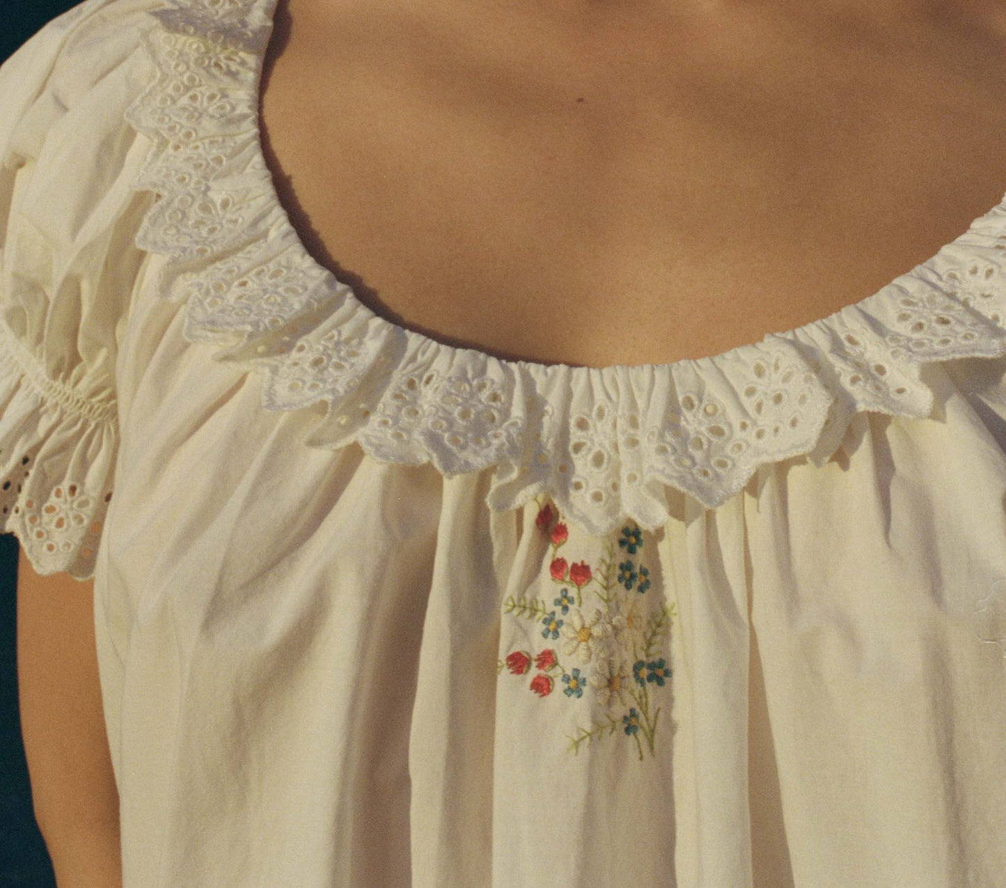 HMD -- MUSETTE NIGHTGOWN -- SALT