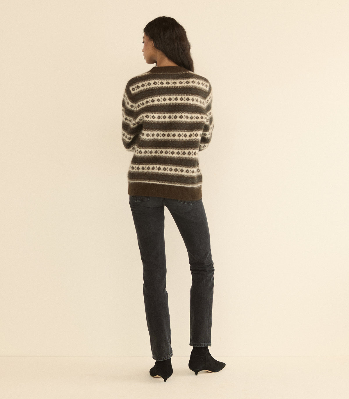 MYLES SWEATER -- SANDHAMM JACQUARD view 5

