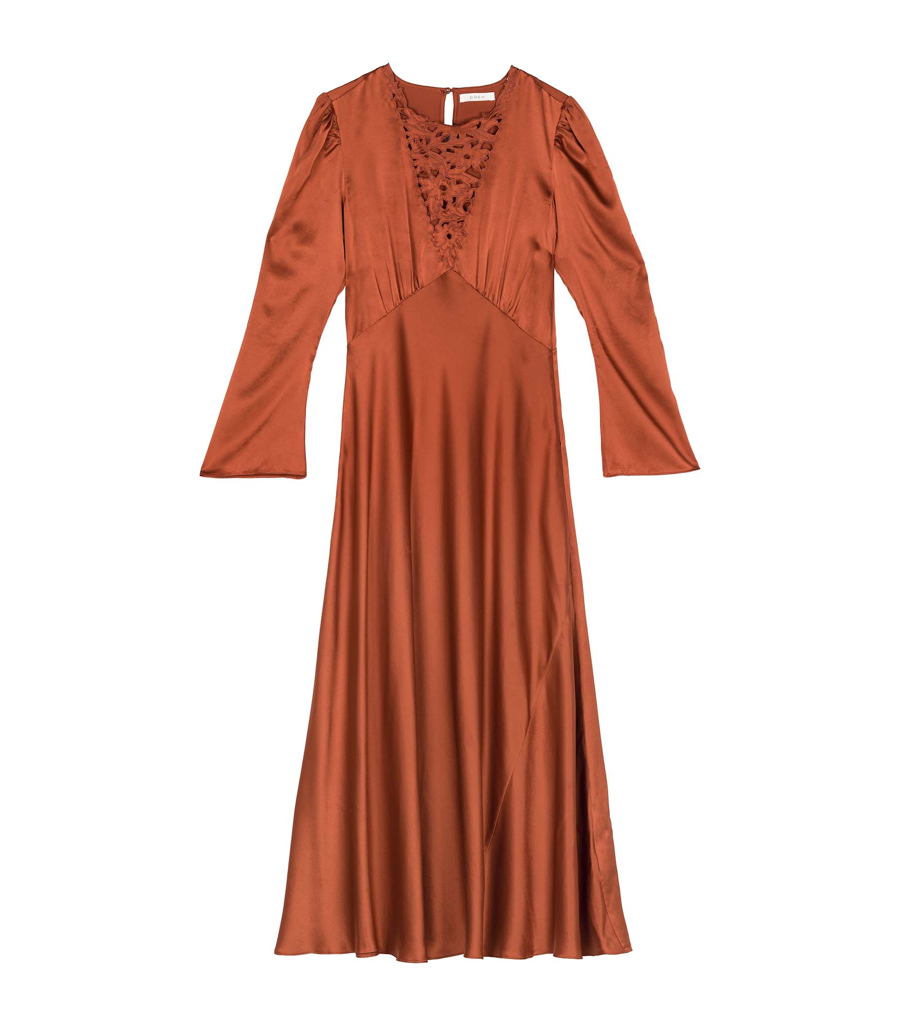 MELINDA DRESS -- EARTHEN view 6