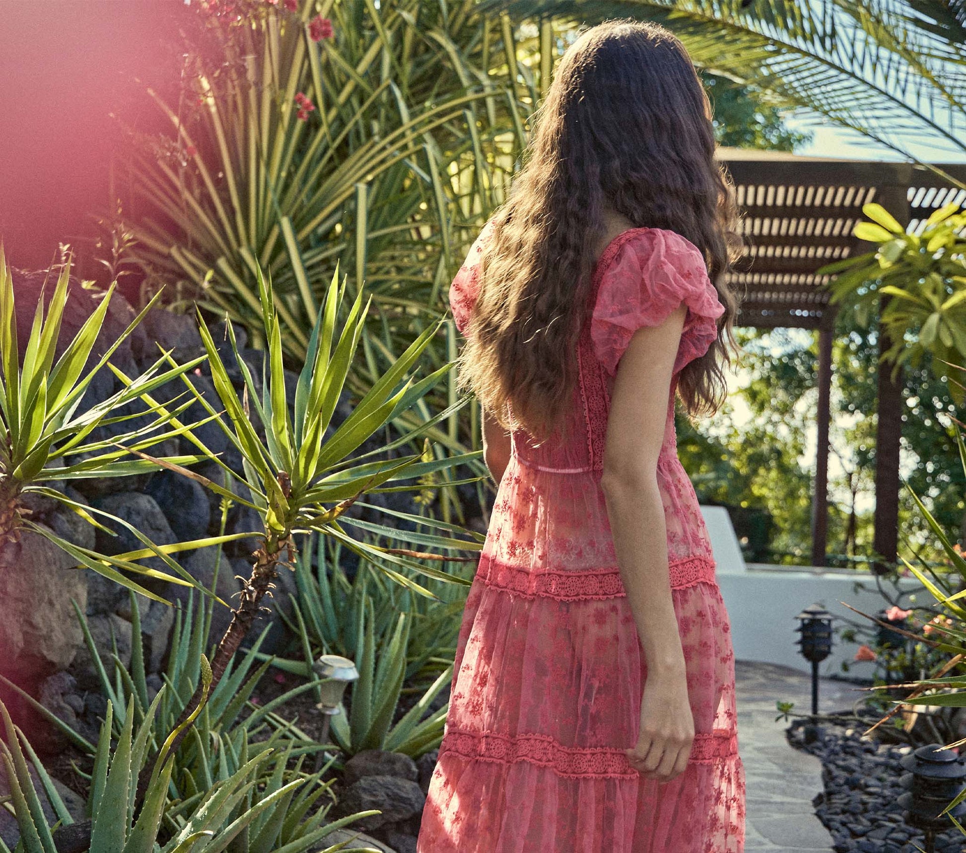 HMD -- NADETTE DRESS -- AZALEA view 2
