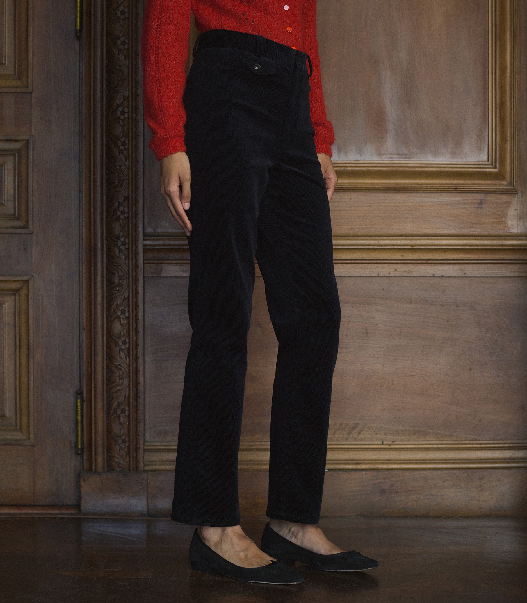 NADINE PANT -- BLACK view 4