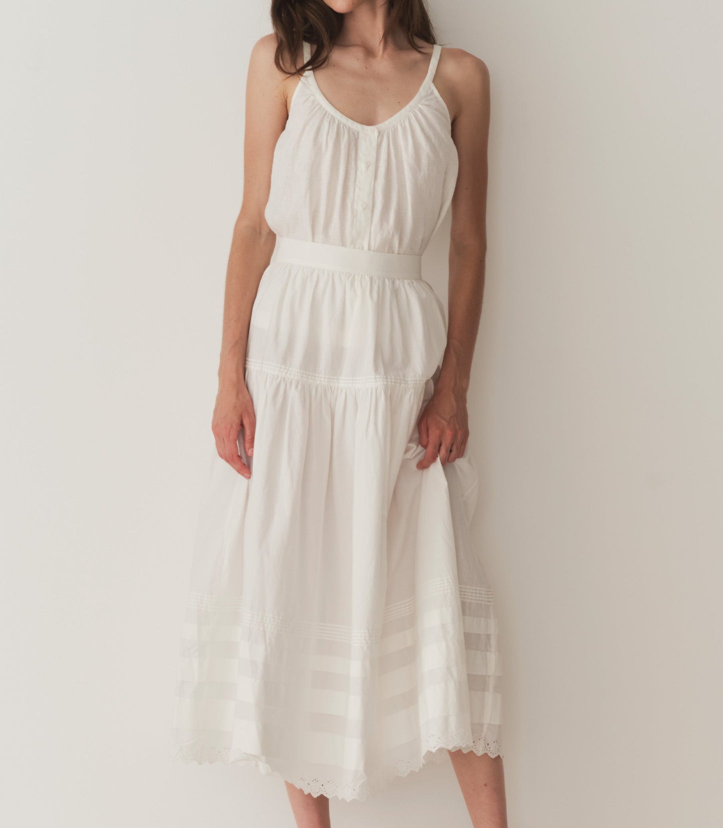 HMD -- NALINA LINEN TOP -- SALT
