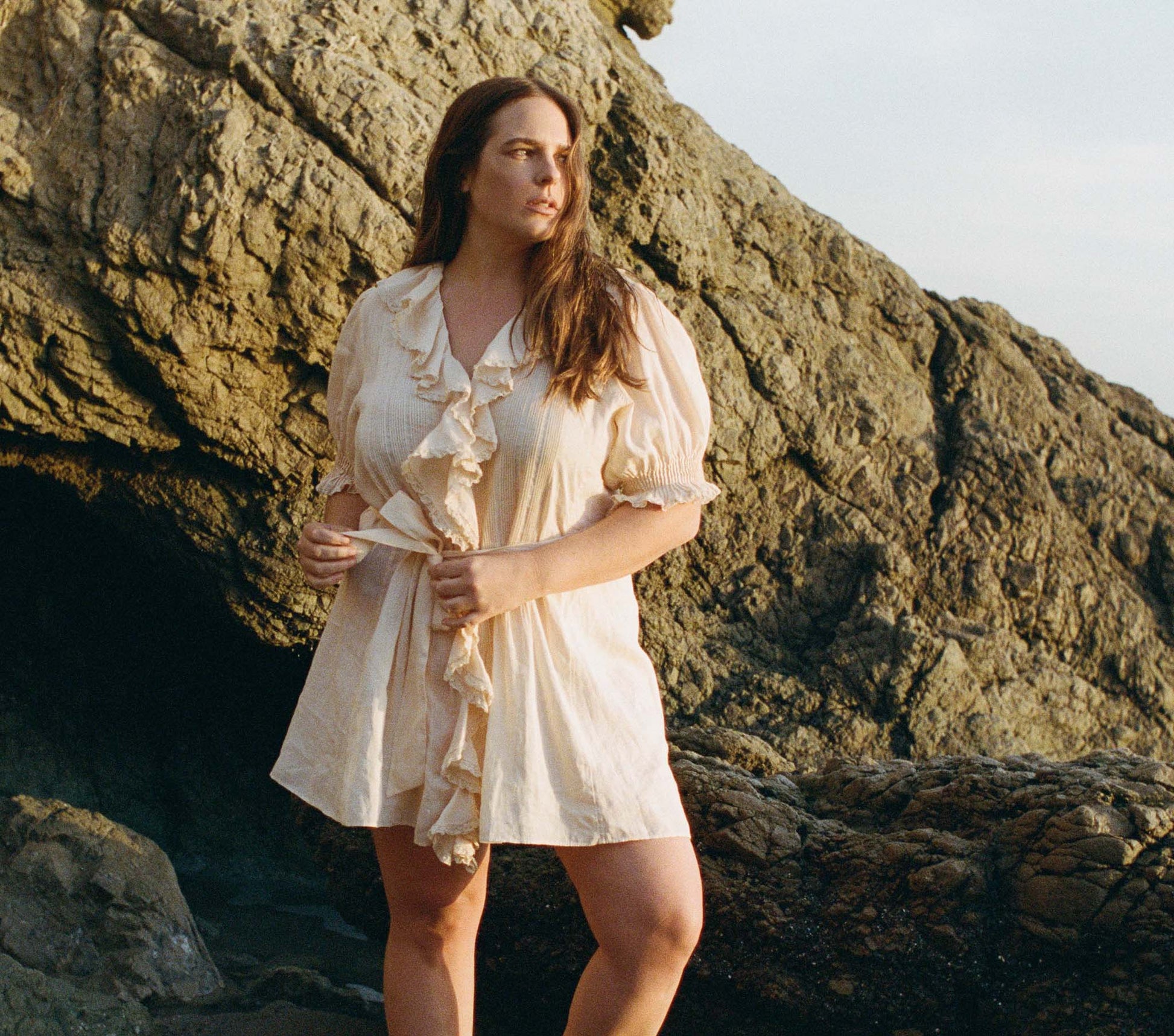 HMD -- PIPER DRESS -- PEACH BLOSSOM view 2
