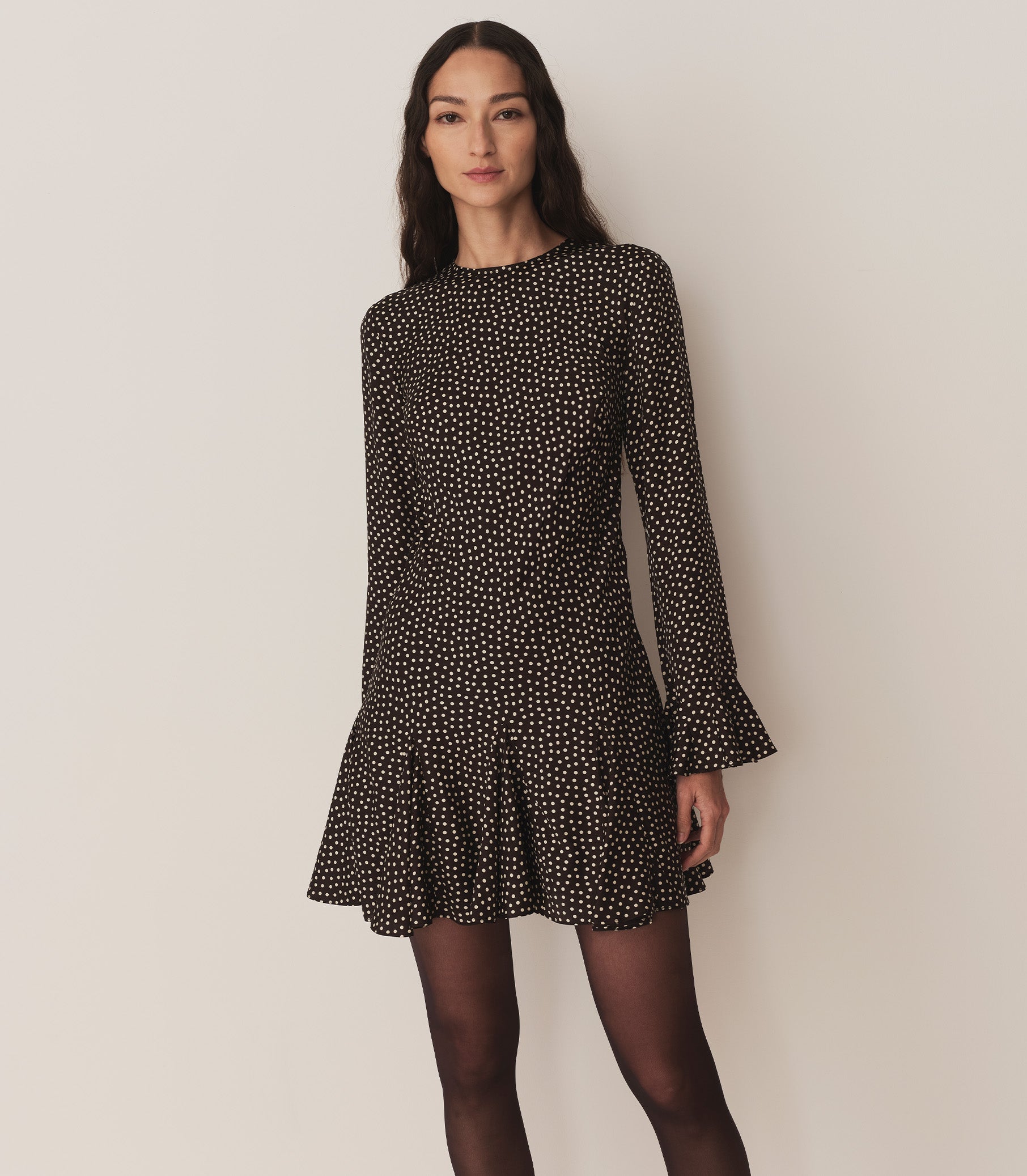 NARCISSE DRESS -- CAMILLE DOT view 2