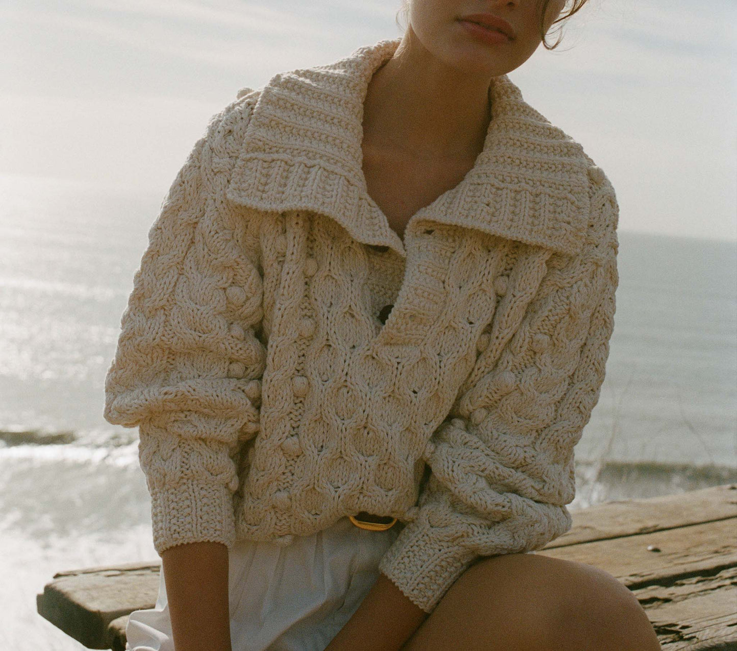 HMD -- NUAGE SWEATER -- IVORY