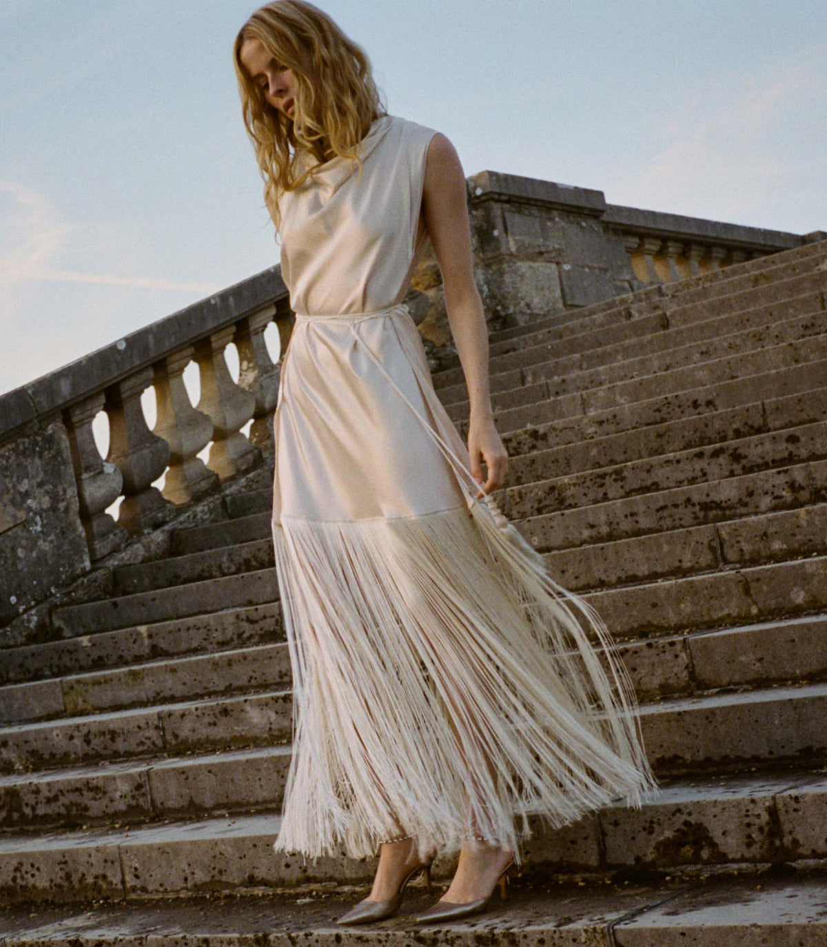 Dôen Nellcote Anniversary Dress in Candlelight