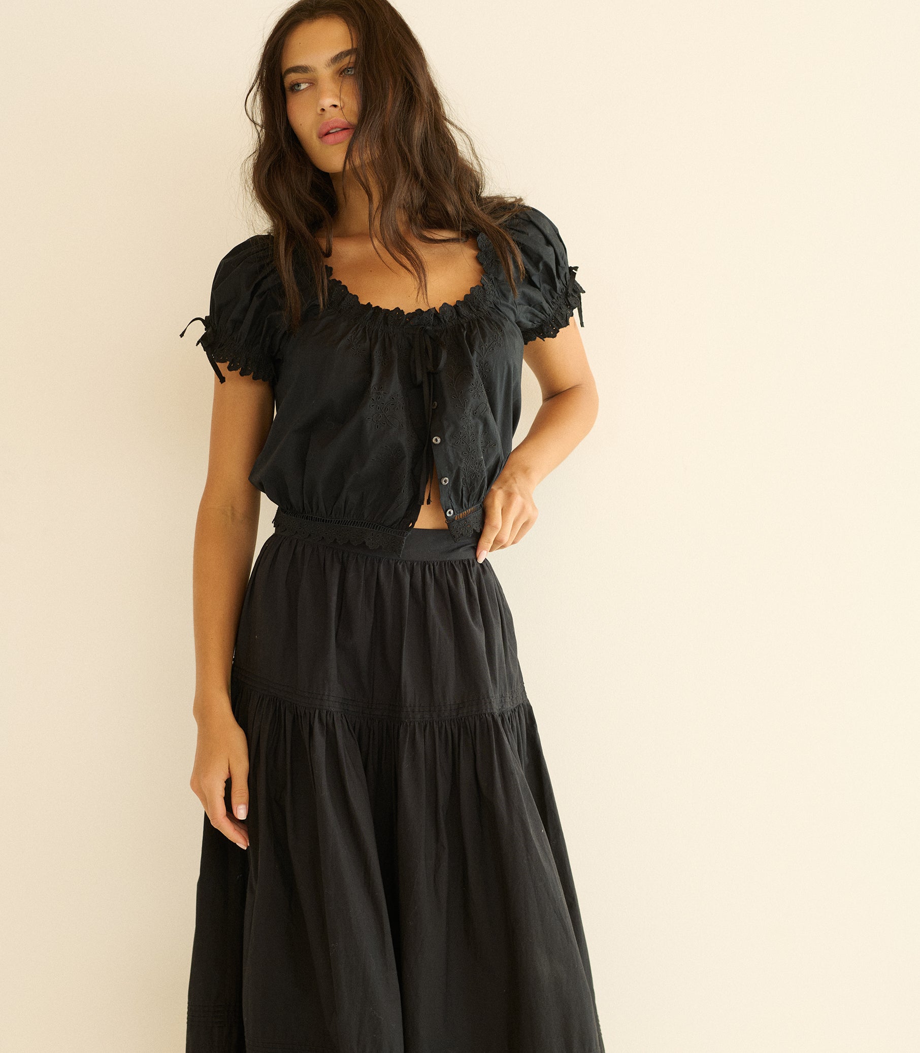 Nera Top - Black | DÔEN