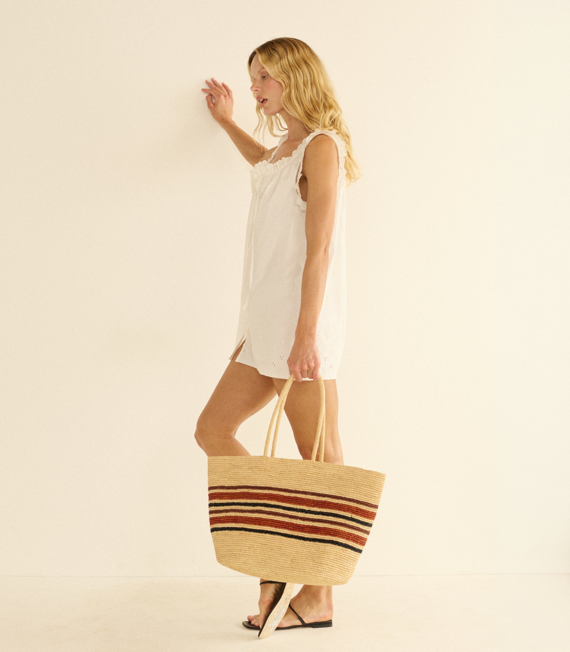 NESSIE DRESS -- SALT view 6
