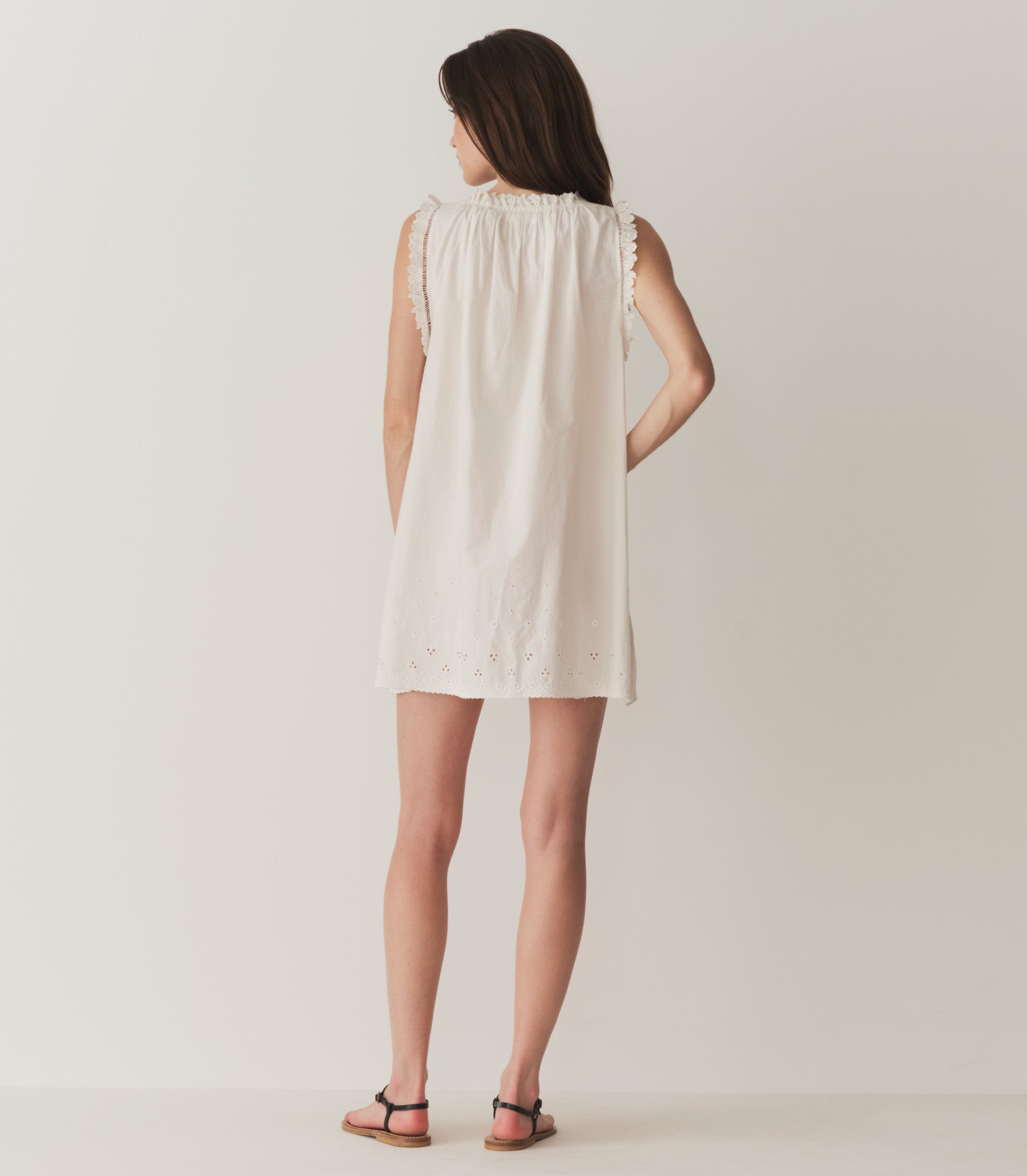 HMD -- NESSIE DRESS -- SALT view 4
