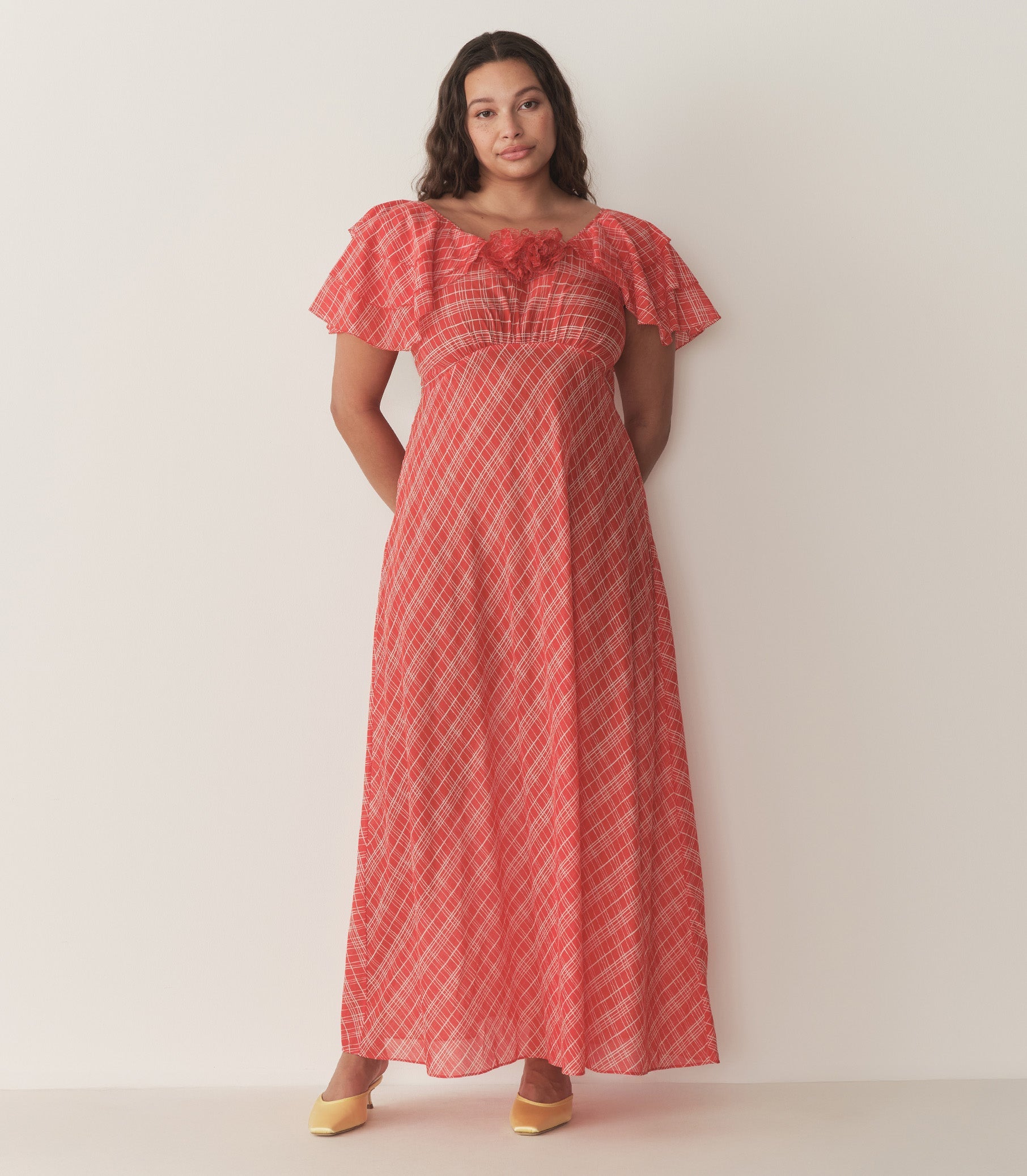 HMD -- NEVARA DRESS -- SYLVIE PLAID view 4
