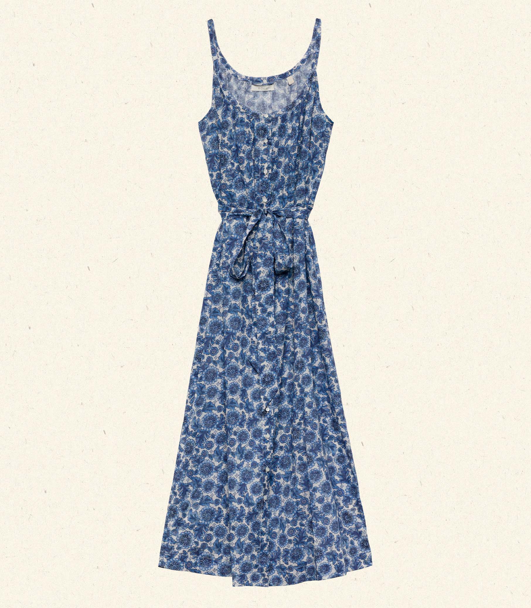 NEVITA DRESS -- BLEU SOLEIL FLEURIT view 9
