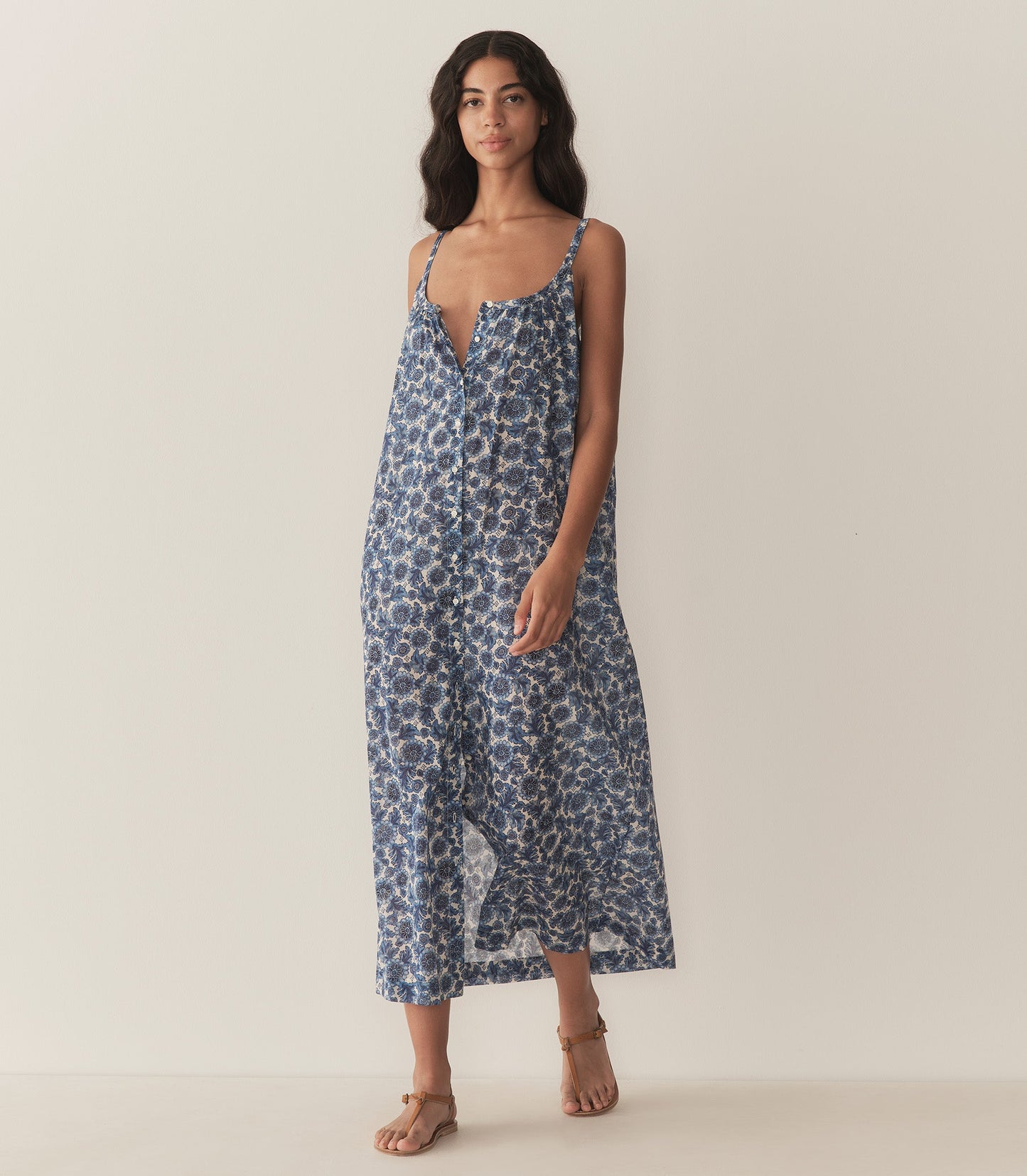 HMD -- NEVITA DRESS -- BLEU SOLEIL FLEURIT
