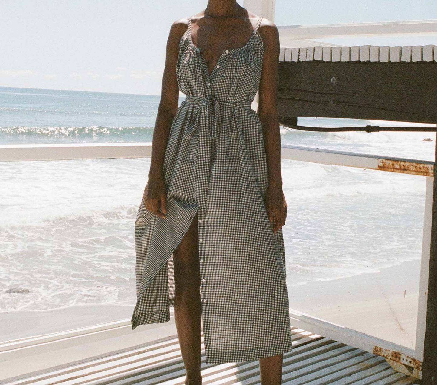 HMD -- NEVITA DRESS -- LA MADDALENA GINGHAM