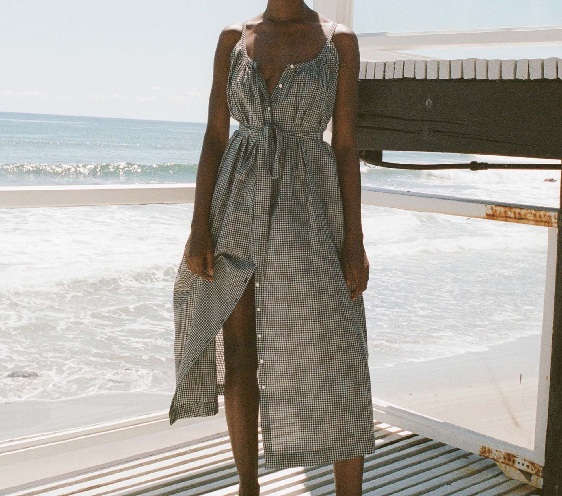 HMD -- NEVITA DRESS -- LA MADDALENA GINGHAM view 3
