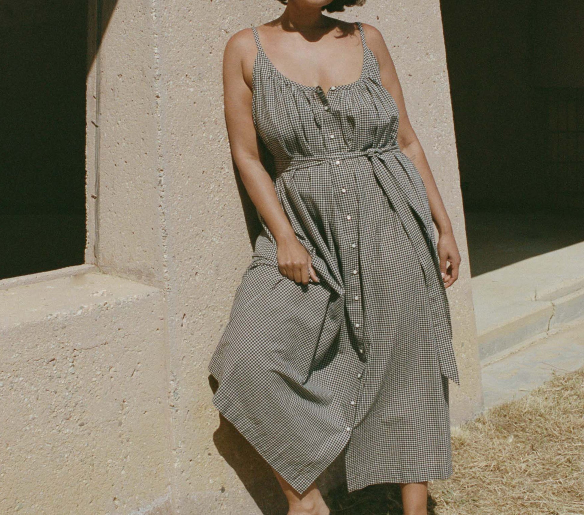 HMD -- NEVITA DRESS -- LA MADDALENA GINGHAM view 1
