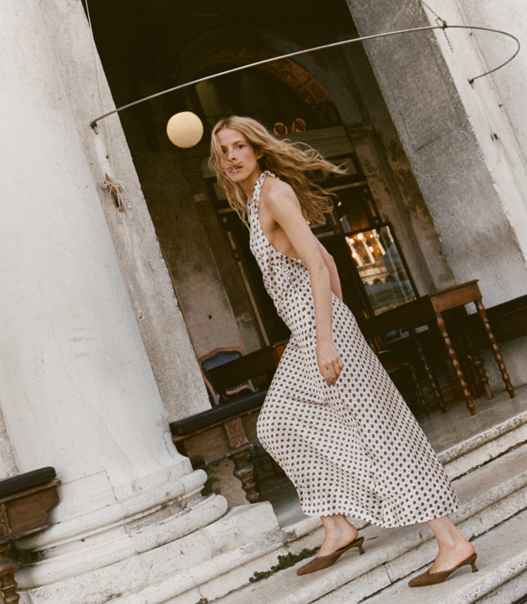 NOEMIE DRESS -- FRANCOISE FOULARD view 5