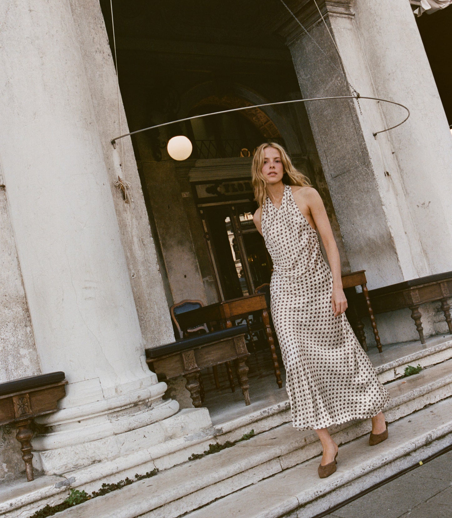 NOEMIE DRESS -- FRANCOISE FOULARD