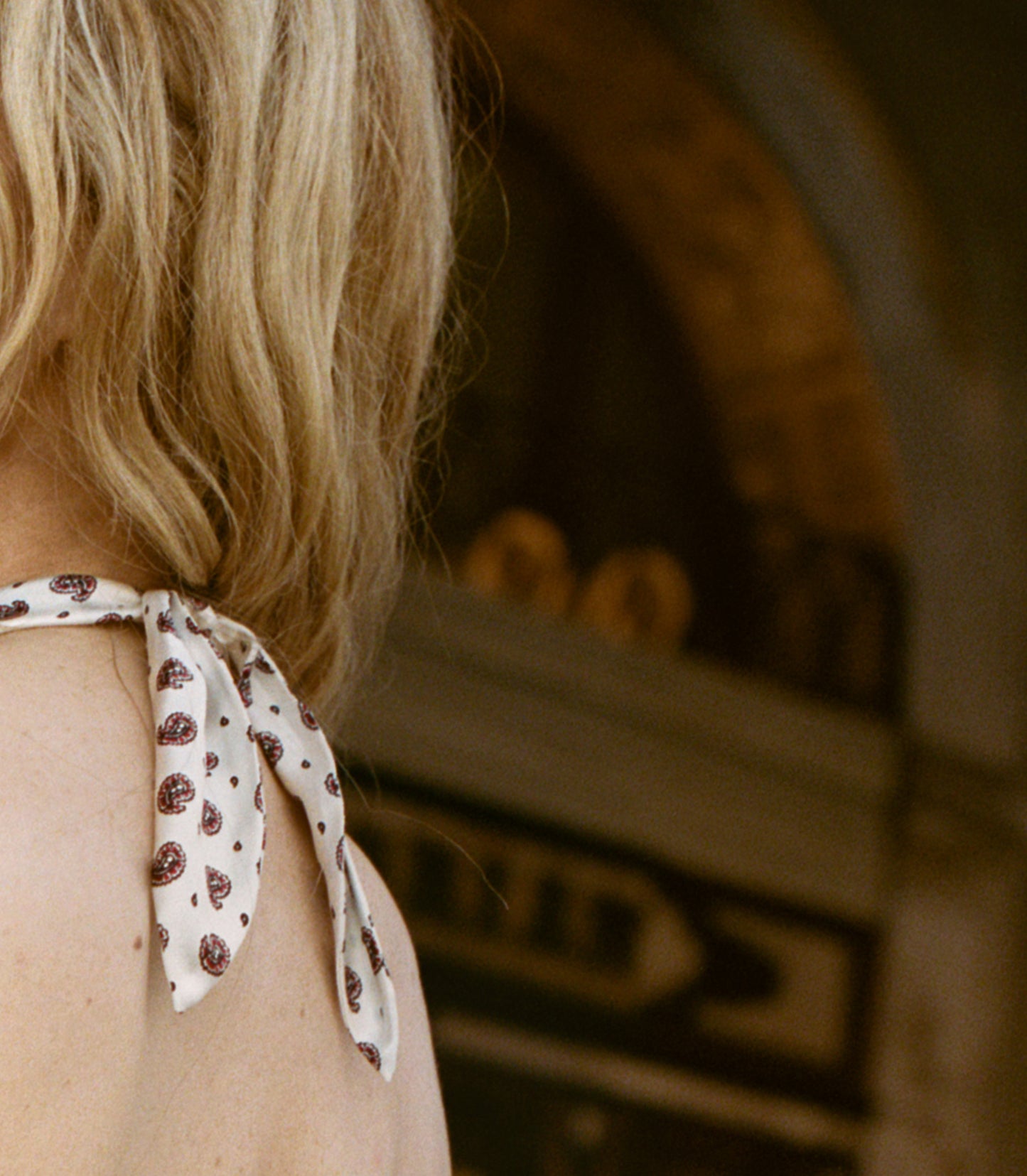 NOEMIE DRESS -- FRANCOISE FOULARD