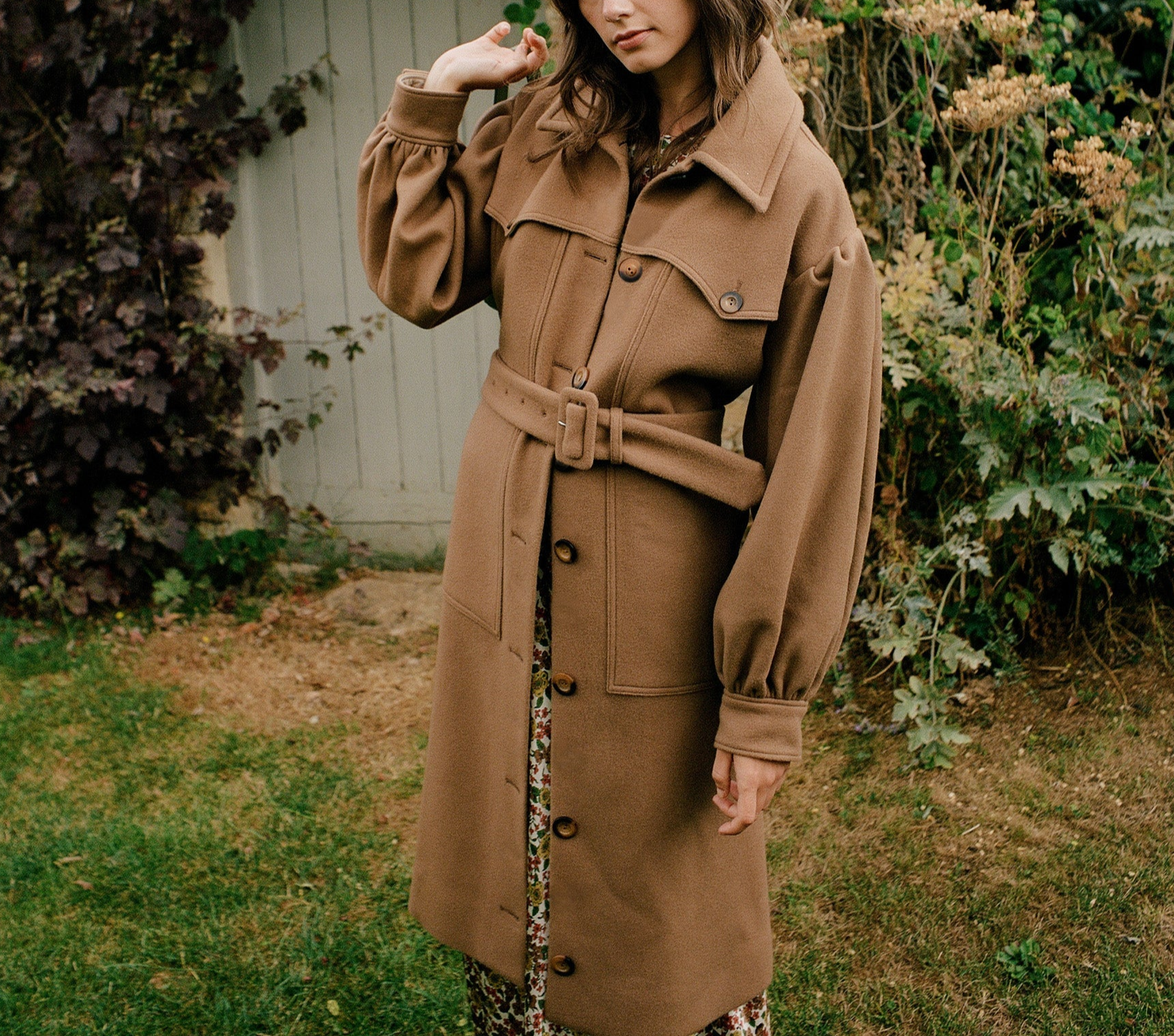 HMD -- NORTHERNER DUSTER -- BARK view 2
