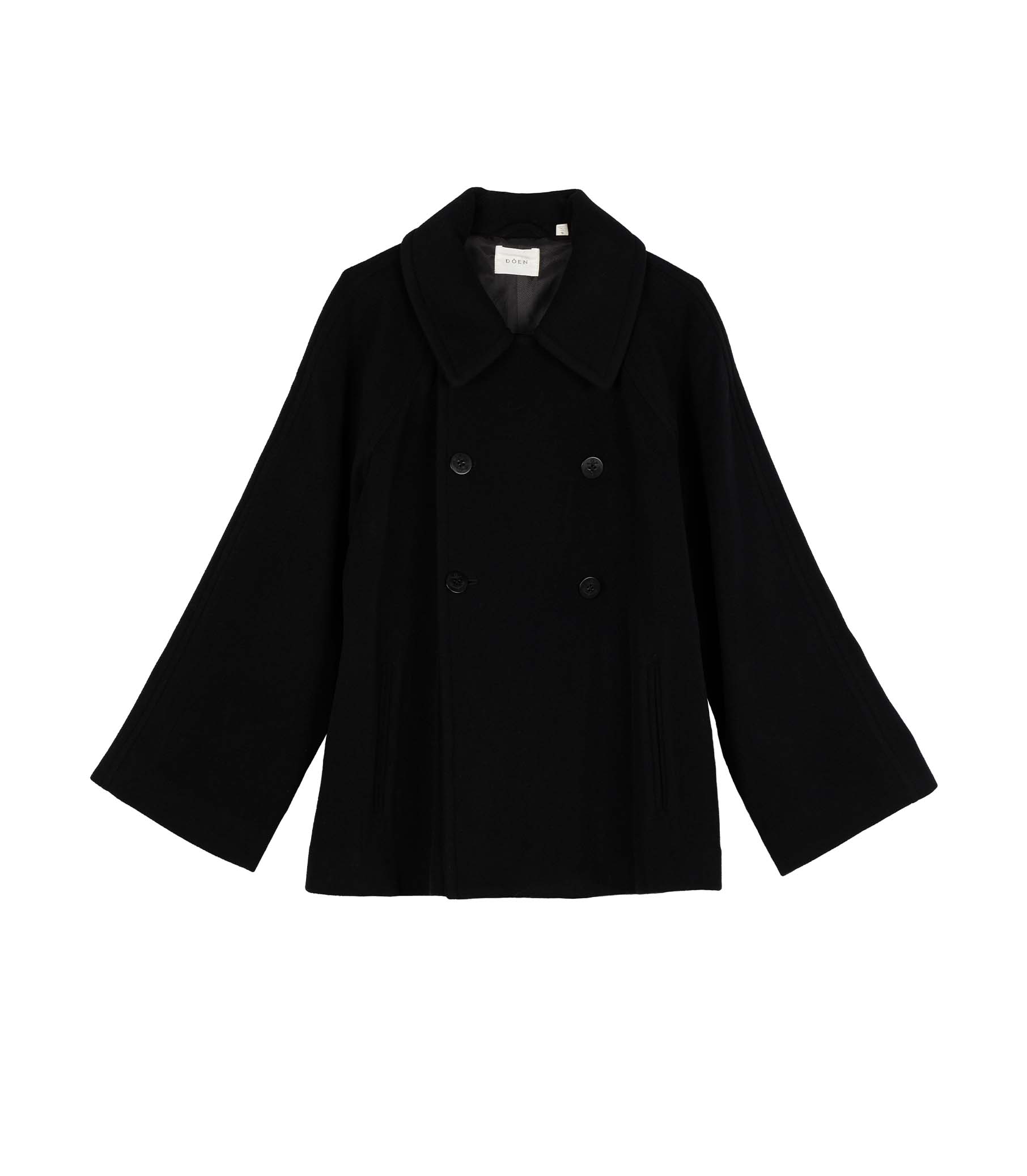 NANTUCKET COAT -- BLACK view 7