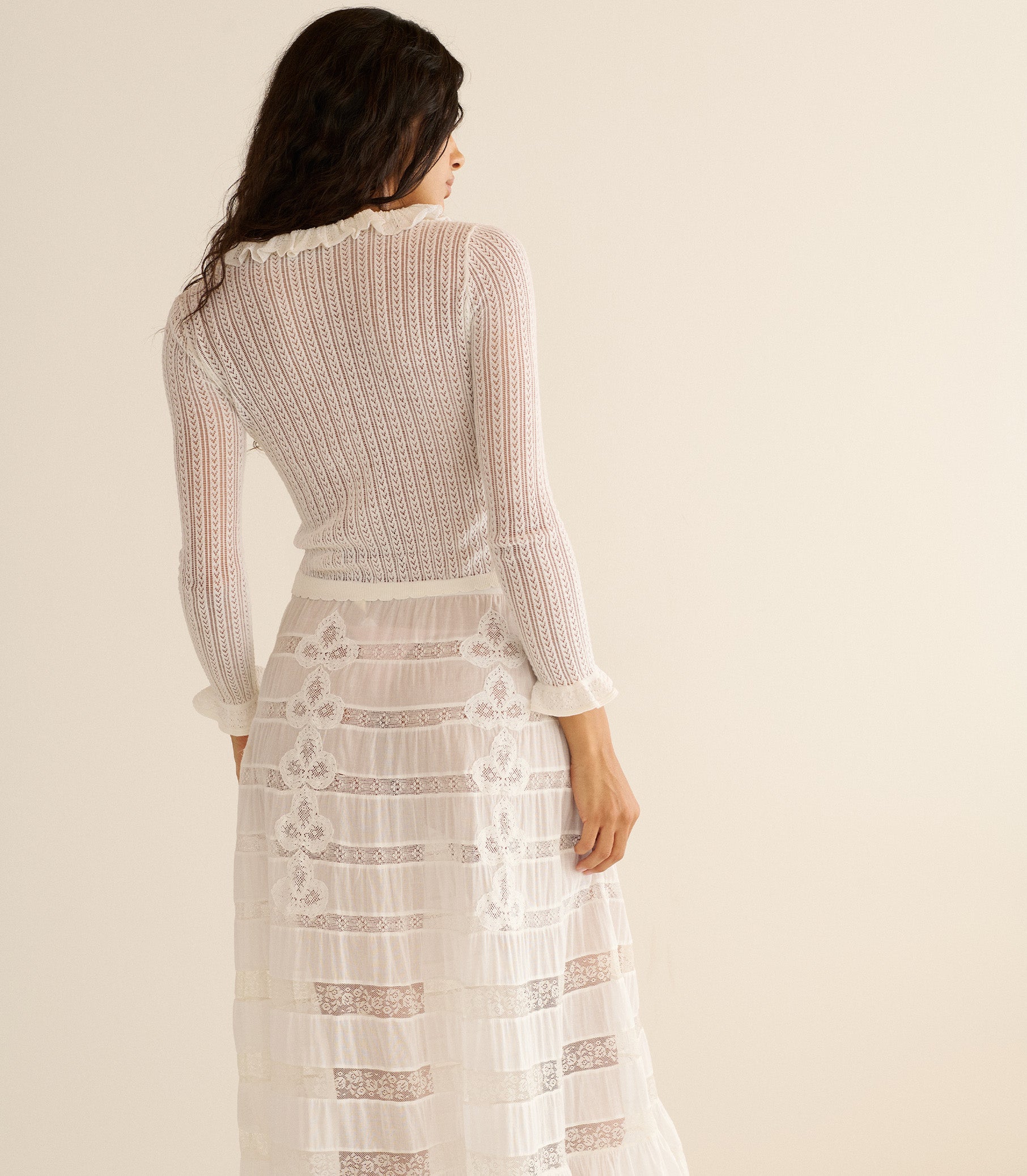 ODILLE CARDIGAN -- SALT view 5