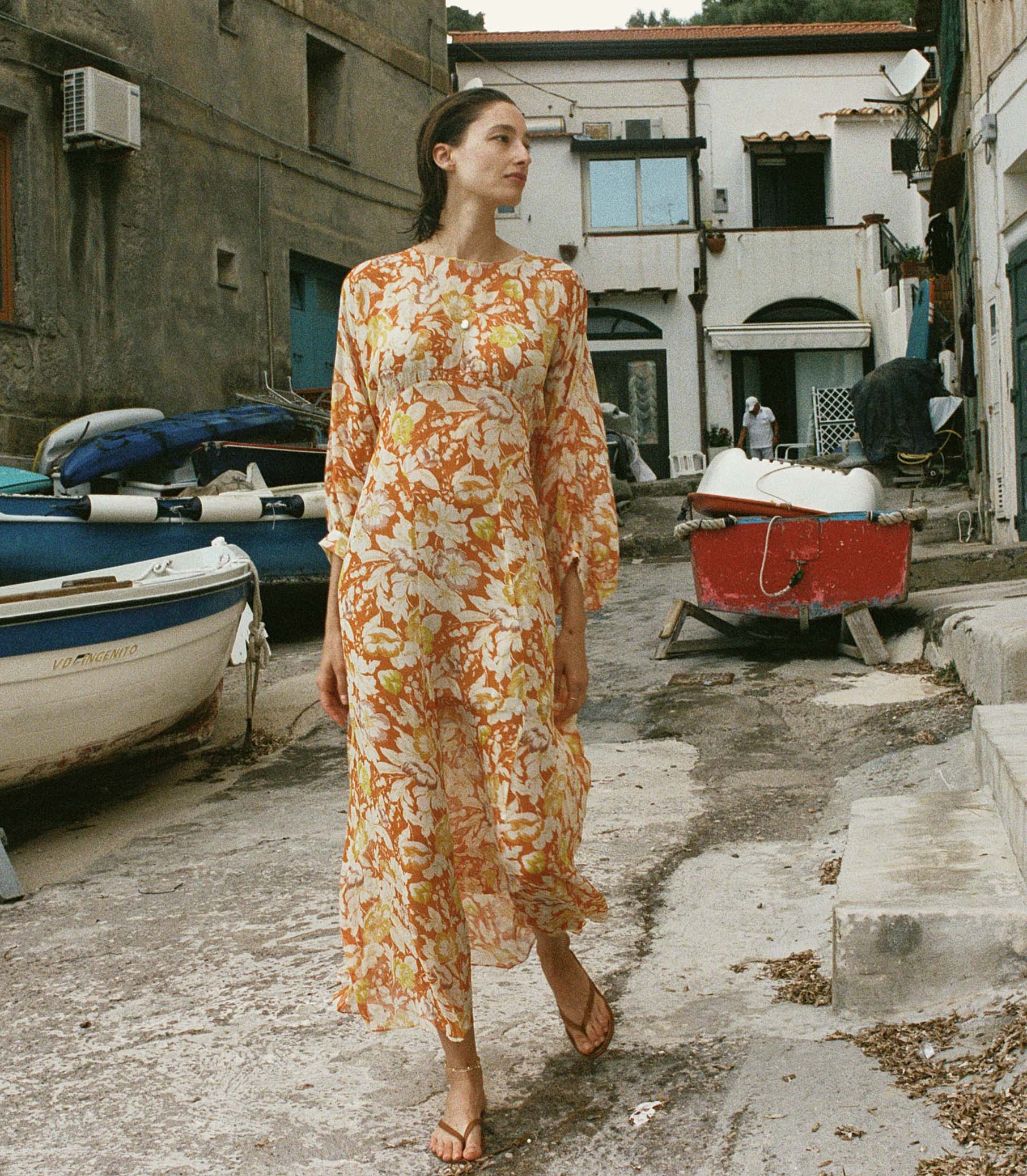 HMD -- OLIANA DRESS -- SIENNA ANEMONE BLOOM view 6

