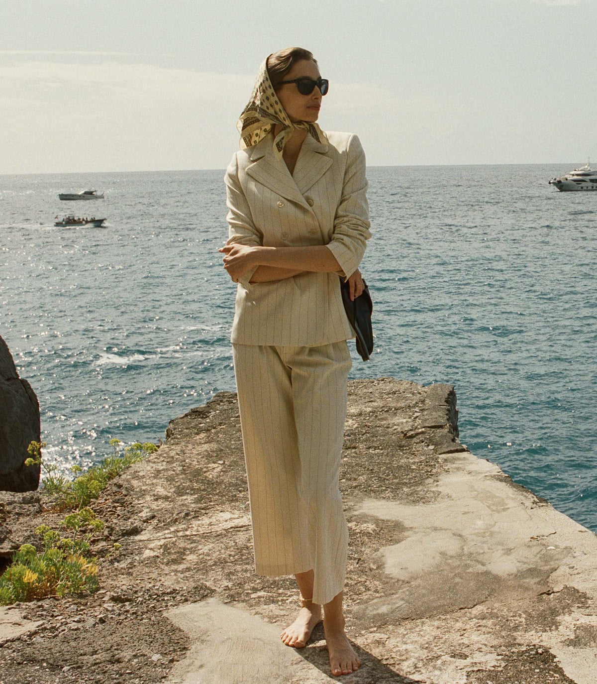 HMD -- OLIVIA PANT -- GESSATO STRIPE