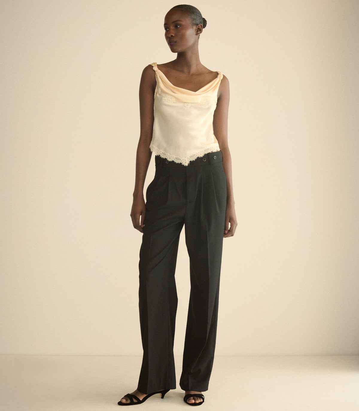 OLIVIA PANT -- BLACK