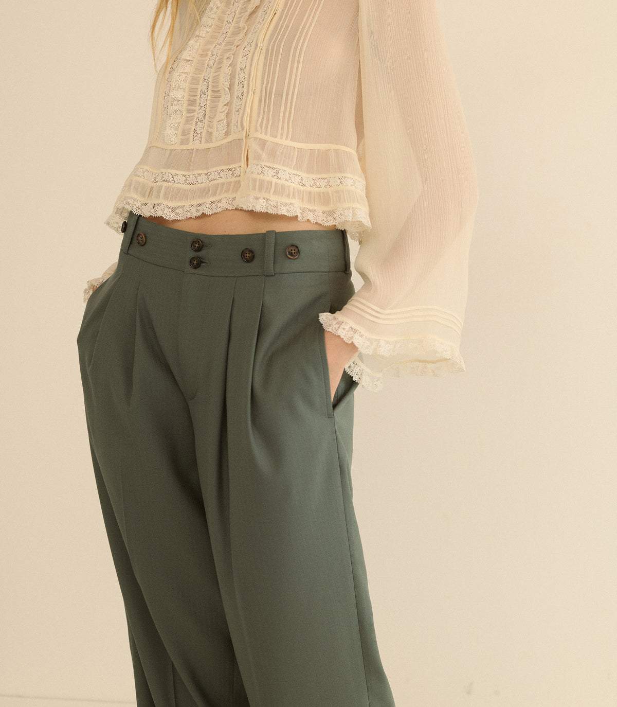 OLIVIA PANT -- CLARY SAGE view 3
