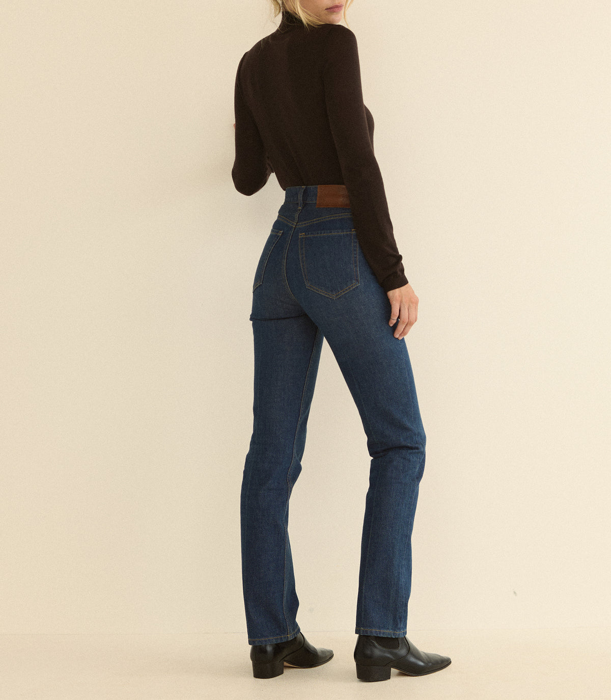 ONDINE JEAN -- CAVALAIRE DARK WASH view 3
