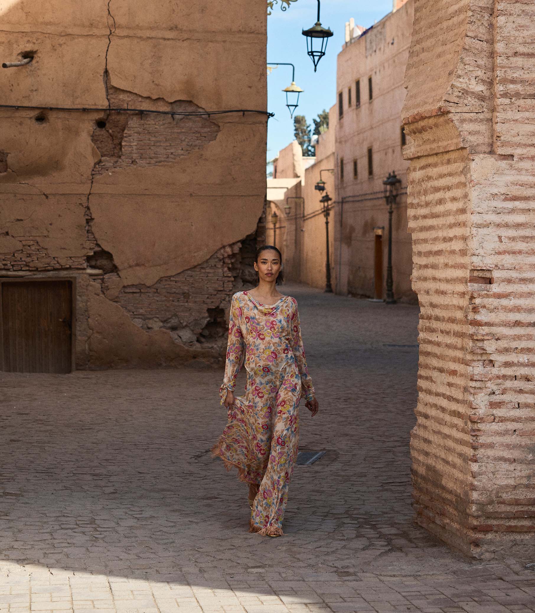 Ophelia Dress - Jardin De Camelias | DÔEN
