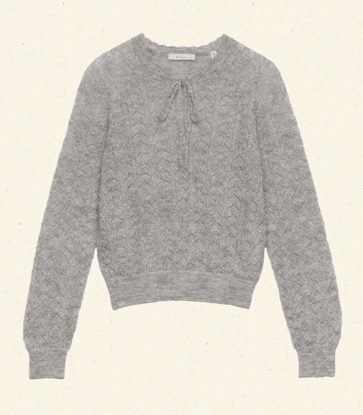 HMD -- OPHIRA SWEATER -- LIGHT HEATHER GREY