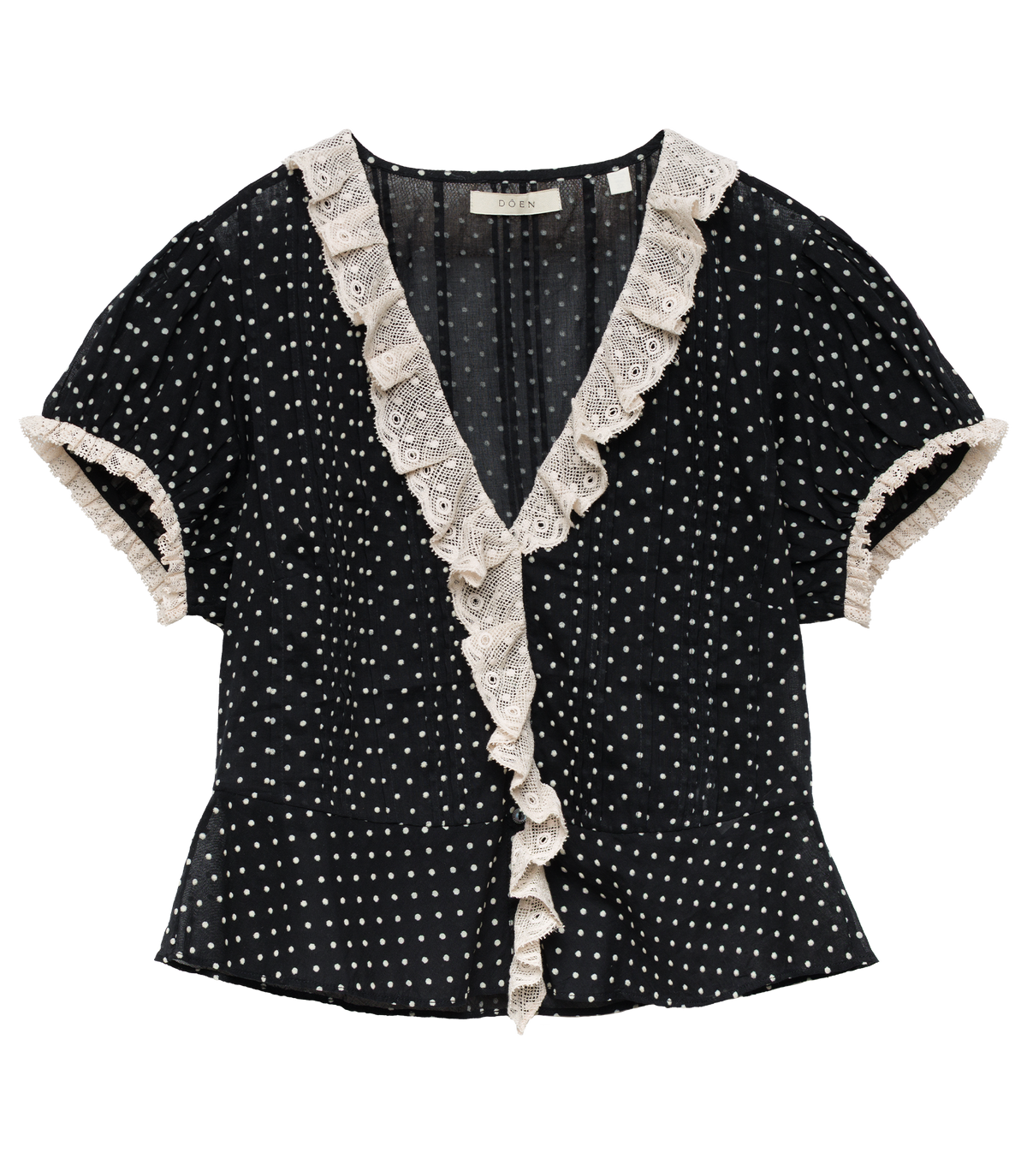 ORELLA TOP -- NOIR DOT view 6
